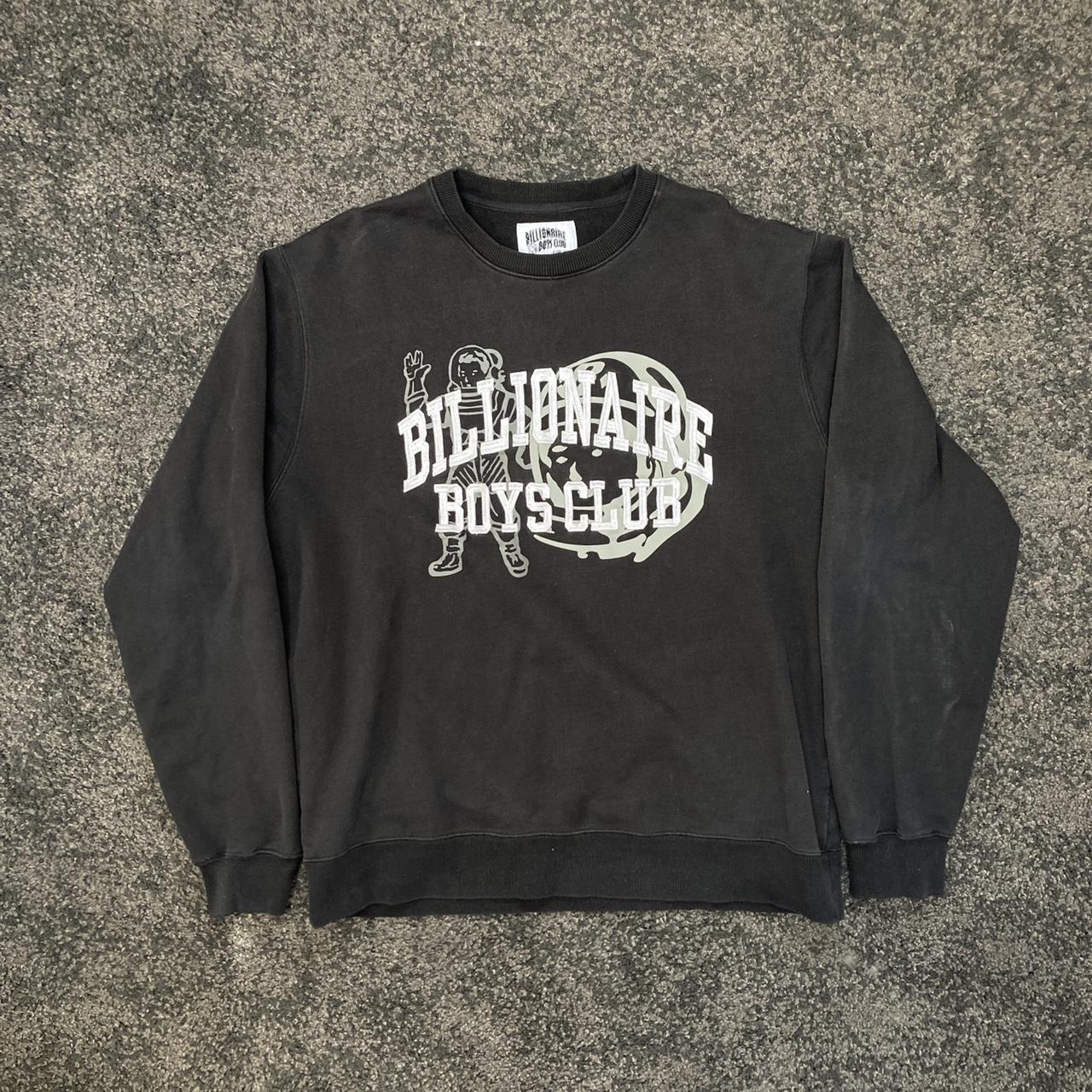 Billionaire Boys Club Men's Black Sweatshirt | Depop