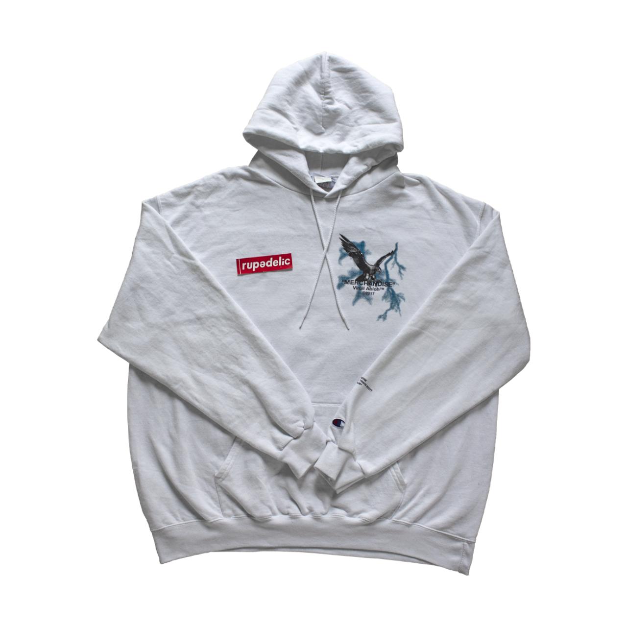 Travis scott virgil abloh hotsell merchandise hoodie