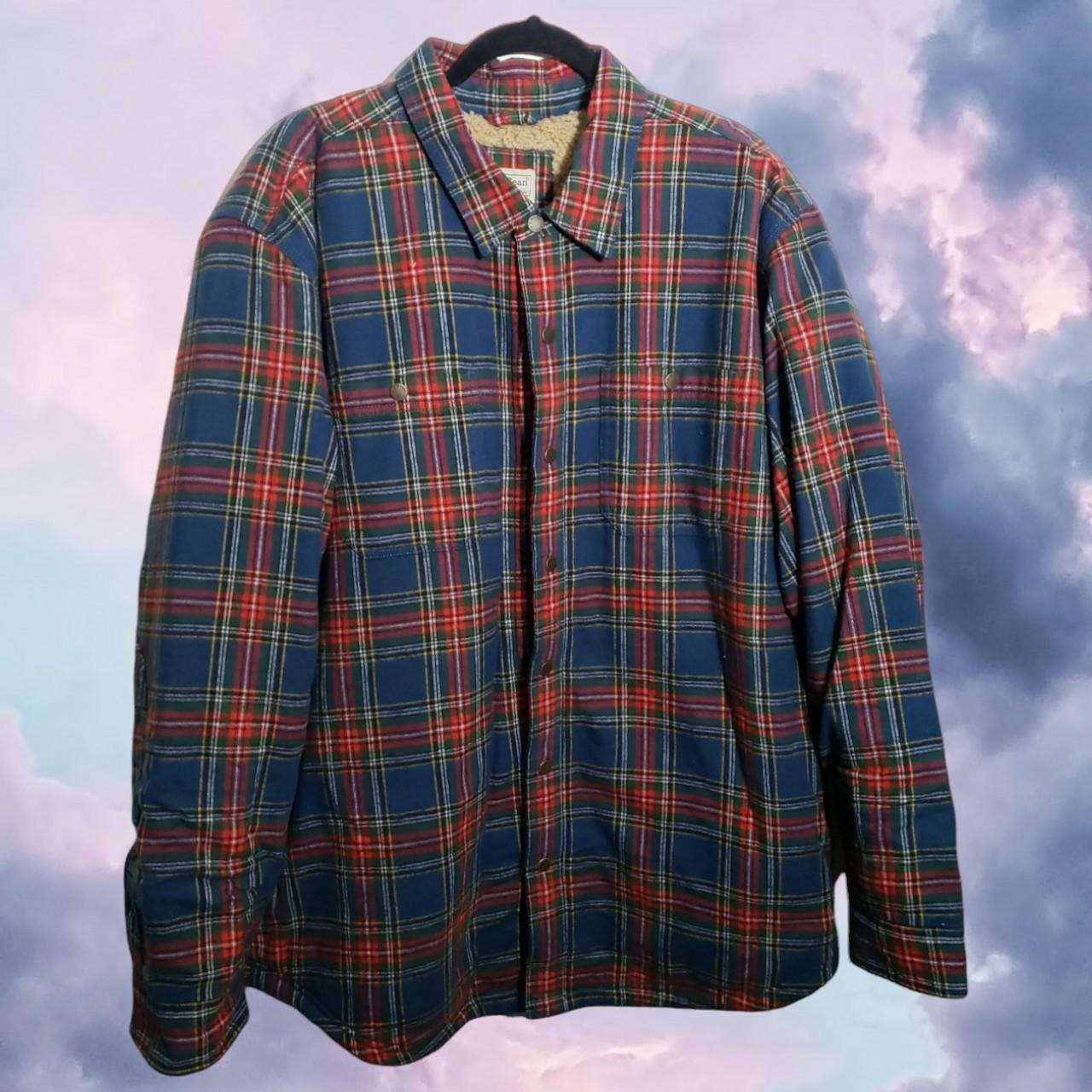 Product Image 1 - Mens L.L.Bean sherpa-lined scotch plaid