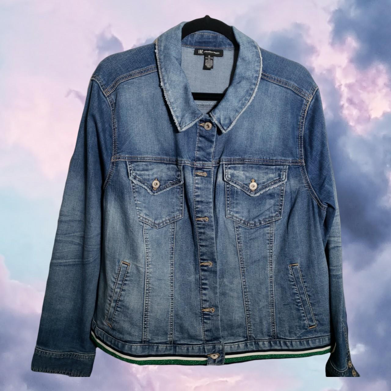 Brand new with tags INC plus size jean jacket Depop