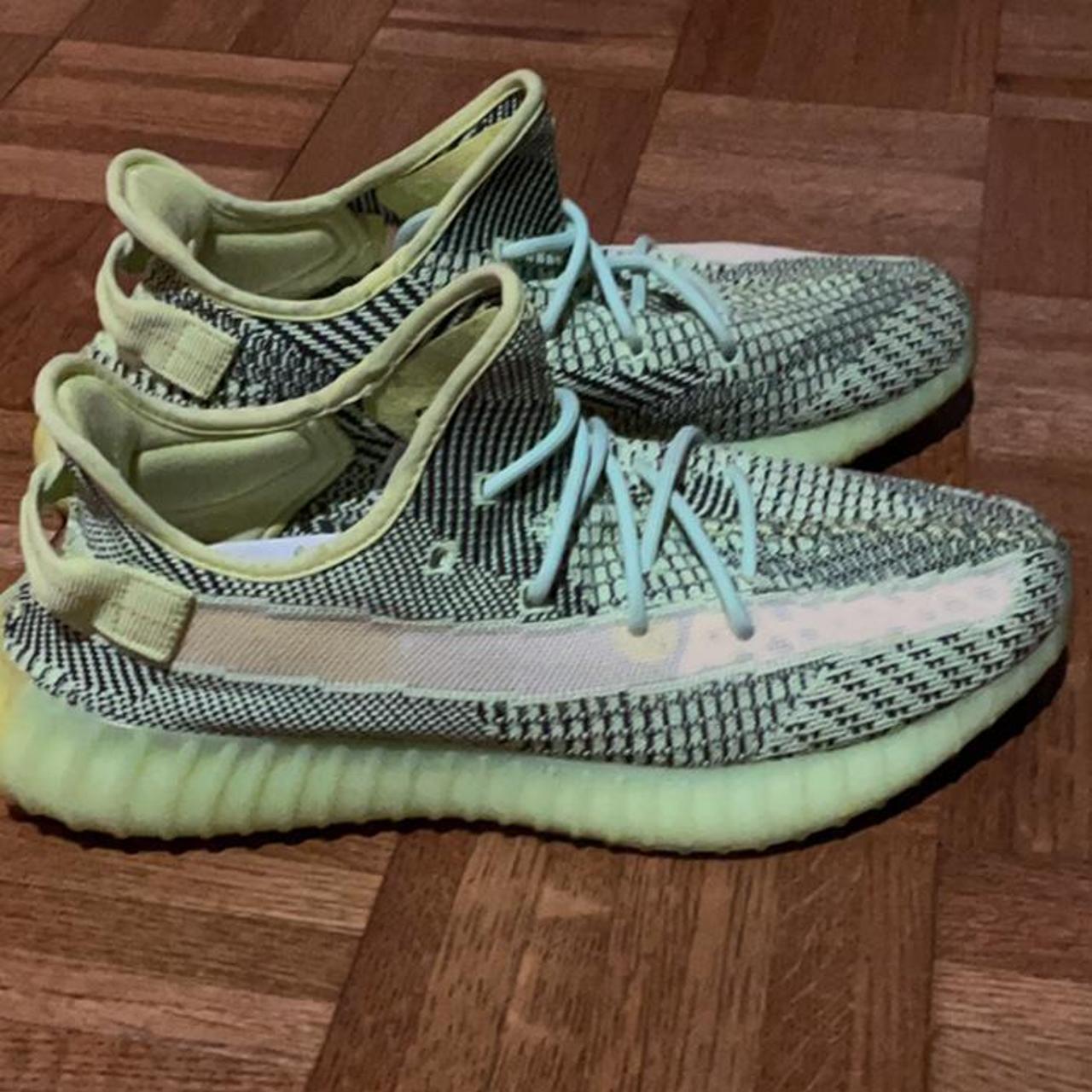 ADIDAS YEEZY BOOST 350-NEON Price up for... - Depop