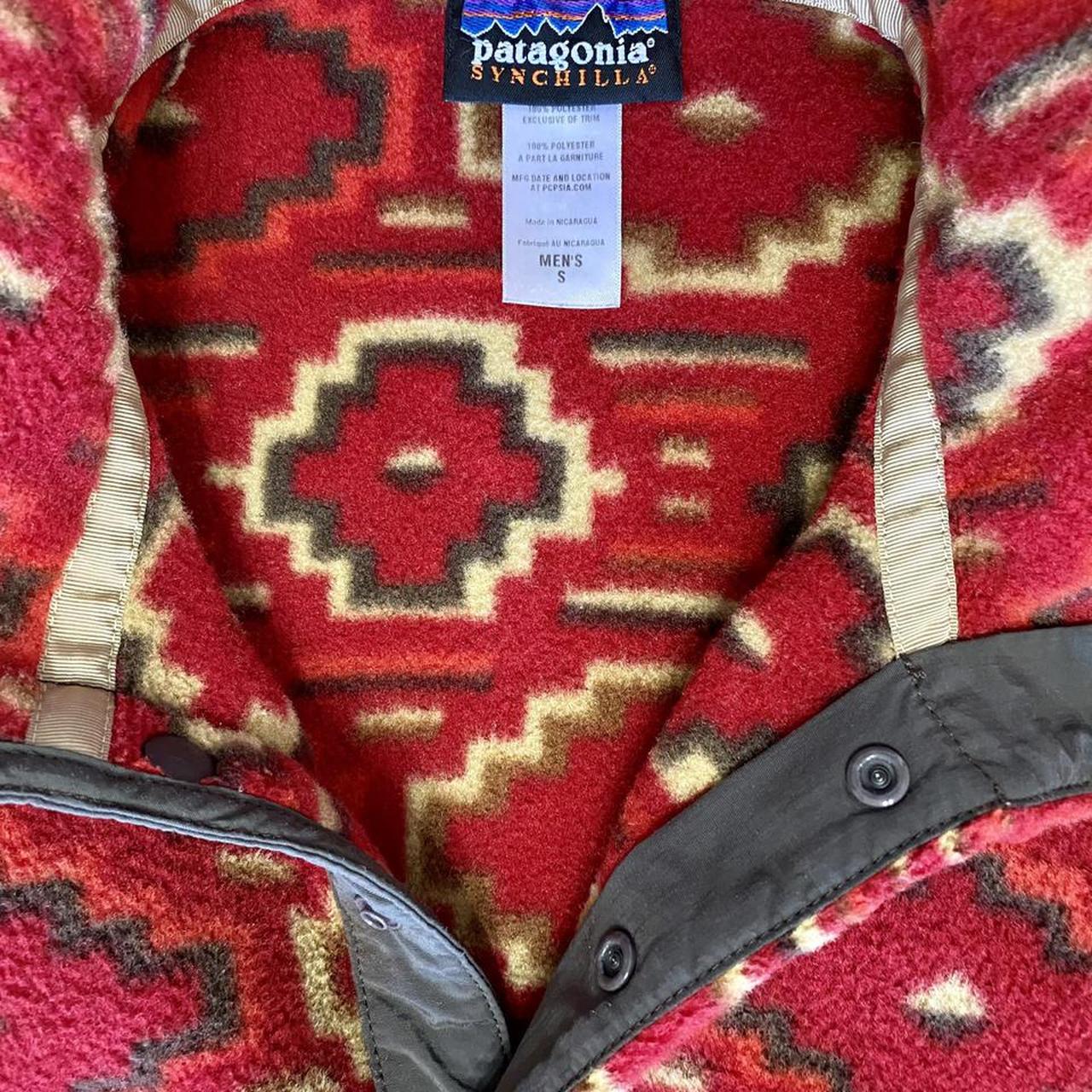 Patagonia synchilla molten lava hot sale