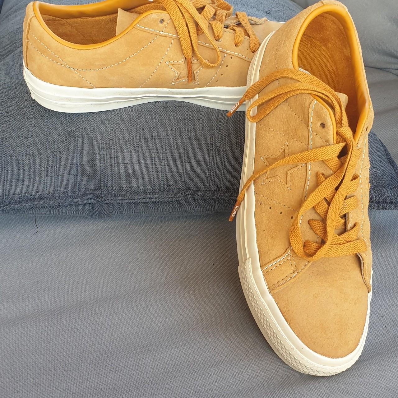 mustard converse