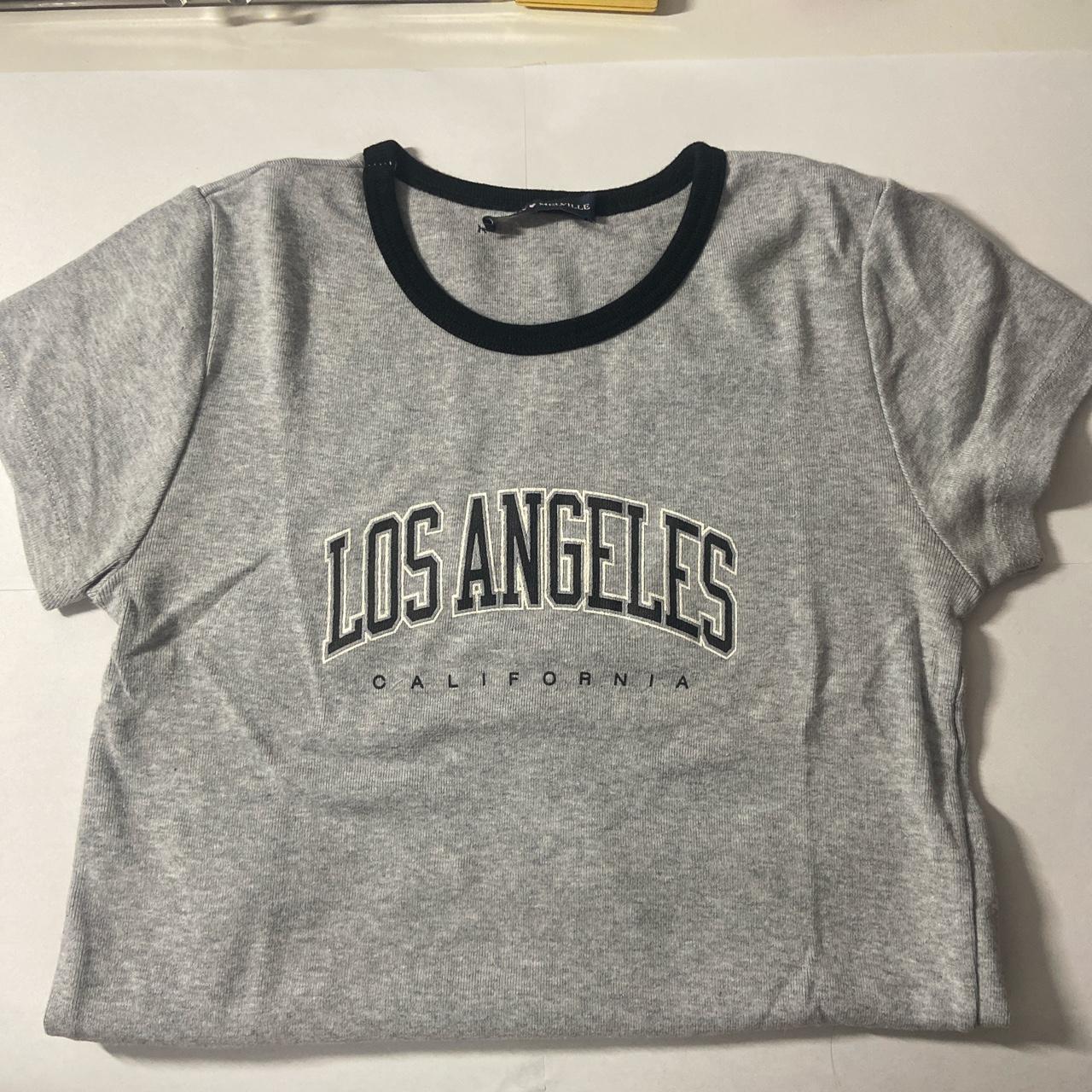 Brandy Melville Los Angeles BabyTee Work Once! Depop