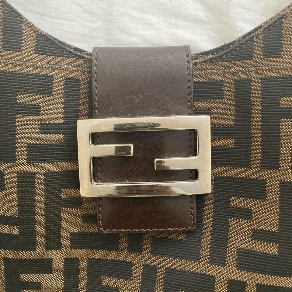 Authentic Fendi Zucca Shoulder Bag Size: Height: - Depop