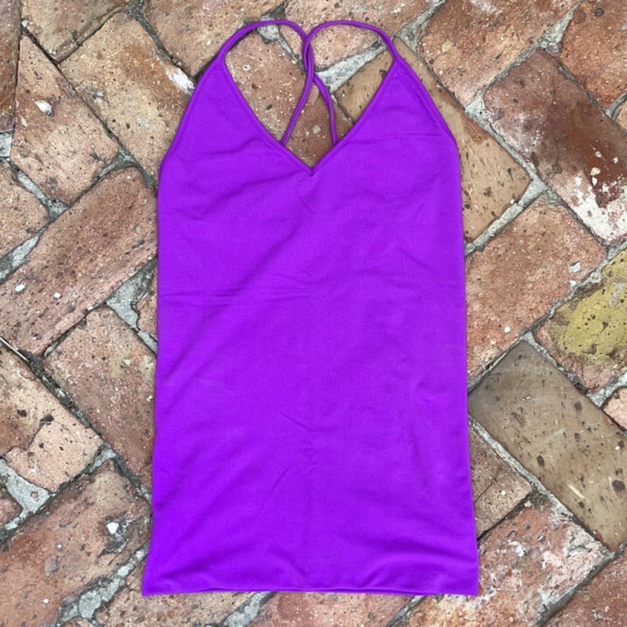 Victorias Secret Womens Purple Vest Depop 0006