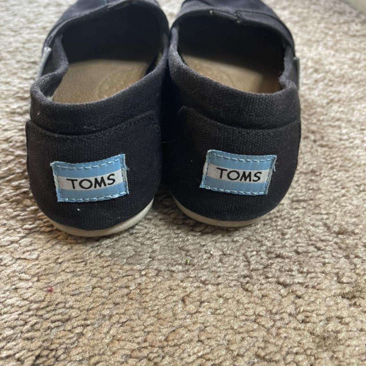 toms shoes black