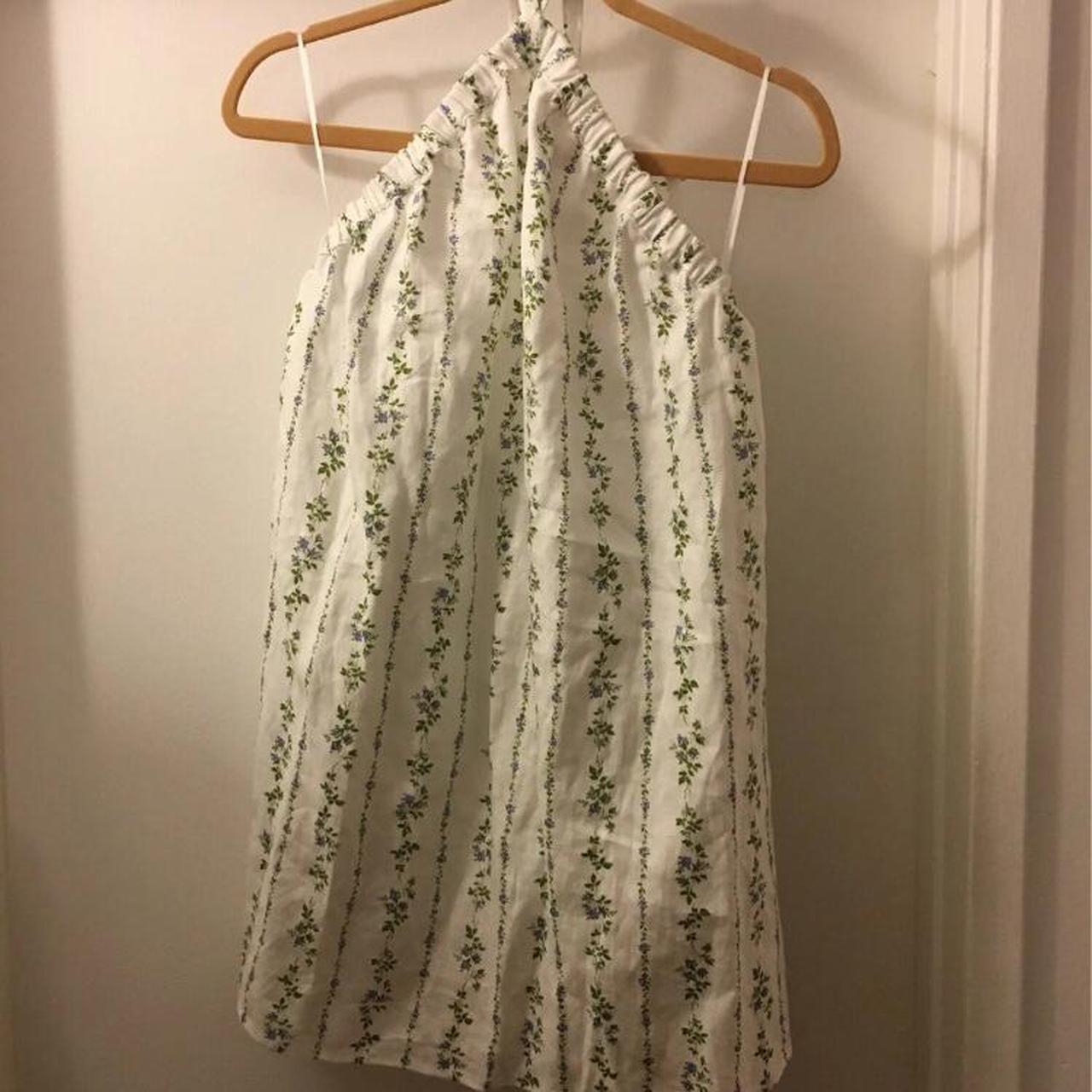 Reformation Maui Mini halter dress, New without tags...