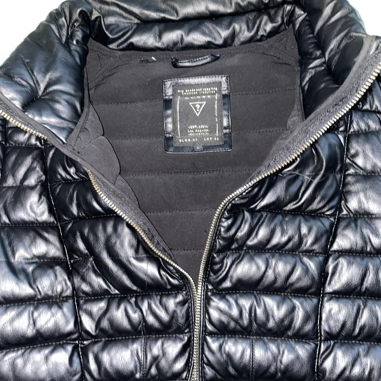 guess bubble coat mens