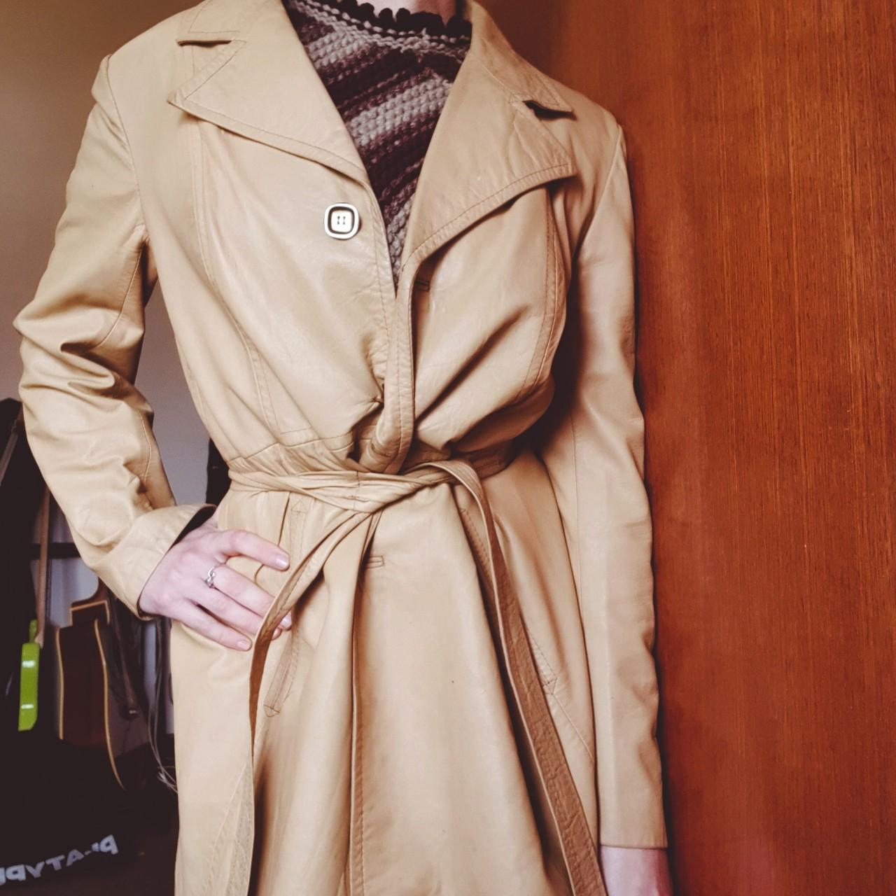 Women's Tan Coat Depop
