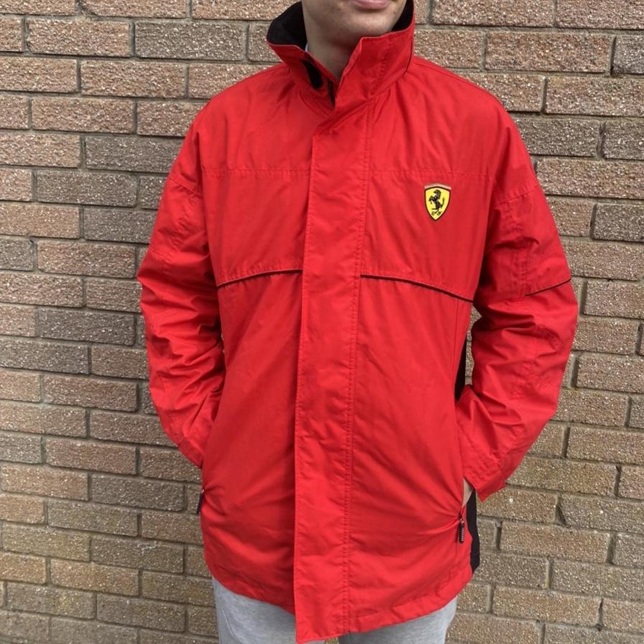 Ferrari windbreaker clearance jacket red