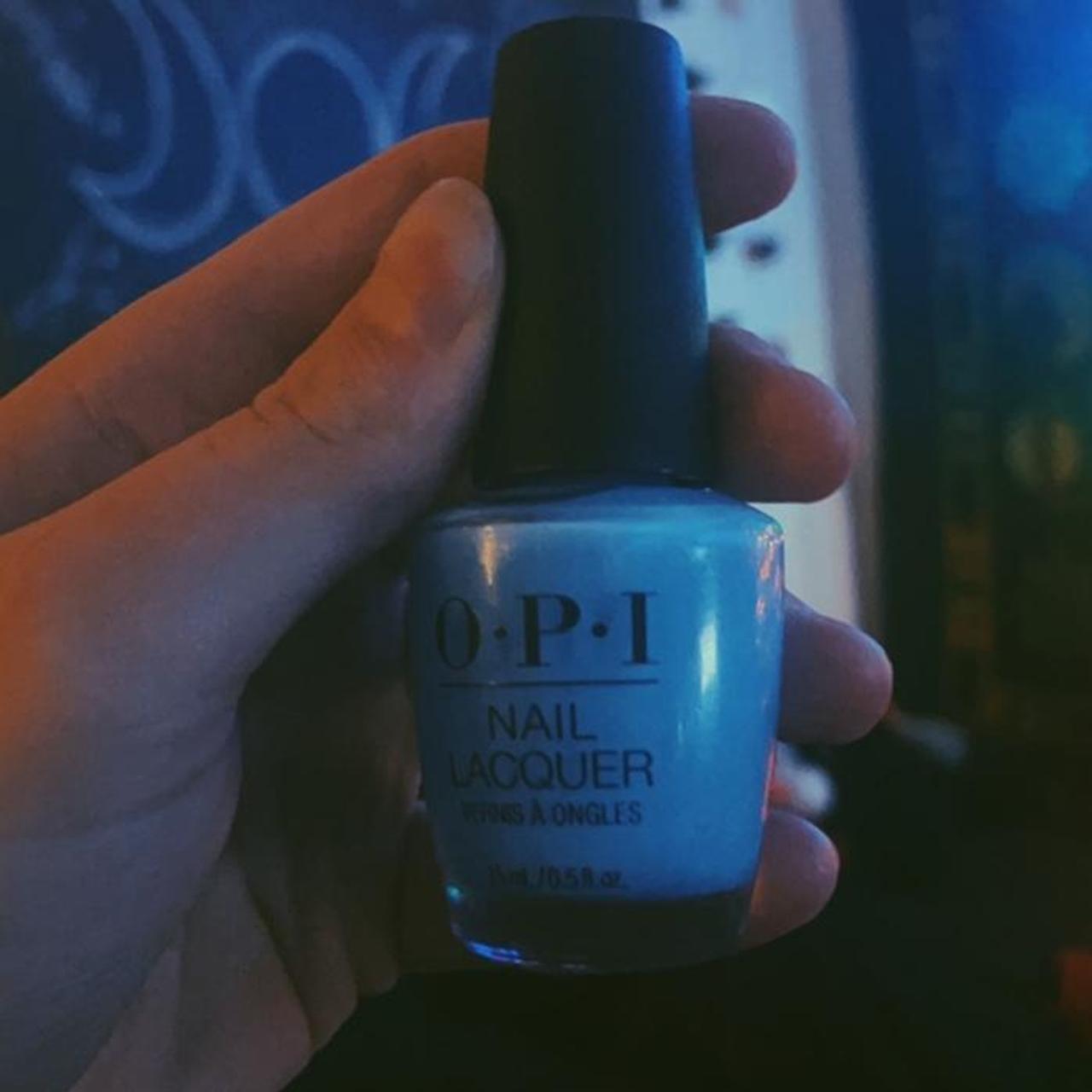 OPI Blue Nails