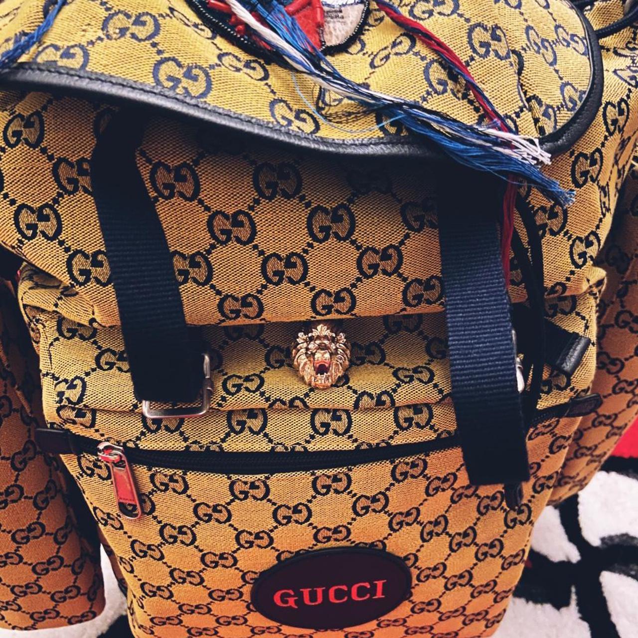 Gucci clearance backpack tan