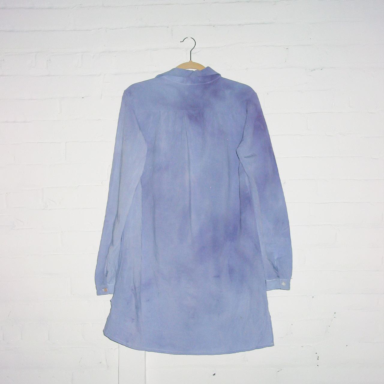 Women's Blue and Purple Dress (2)