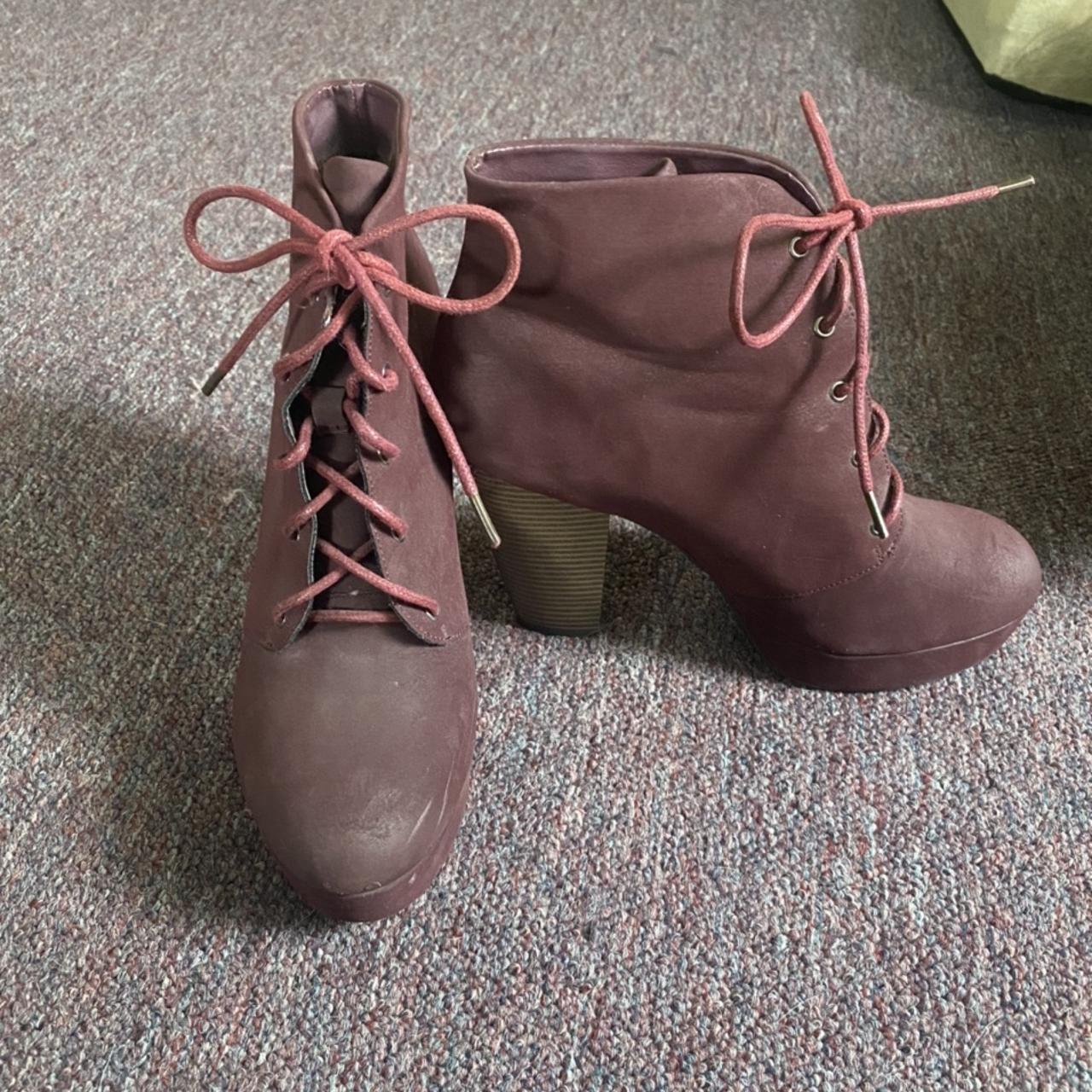 Burgundy boots cheap size 11