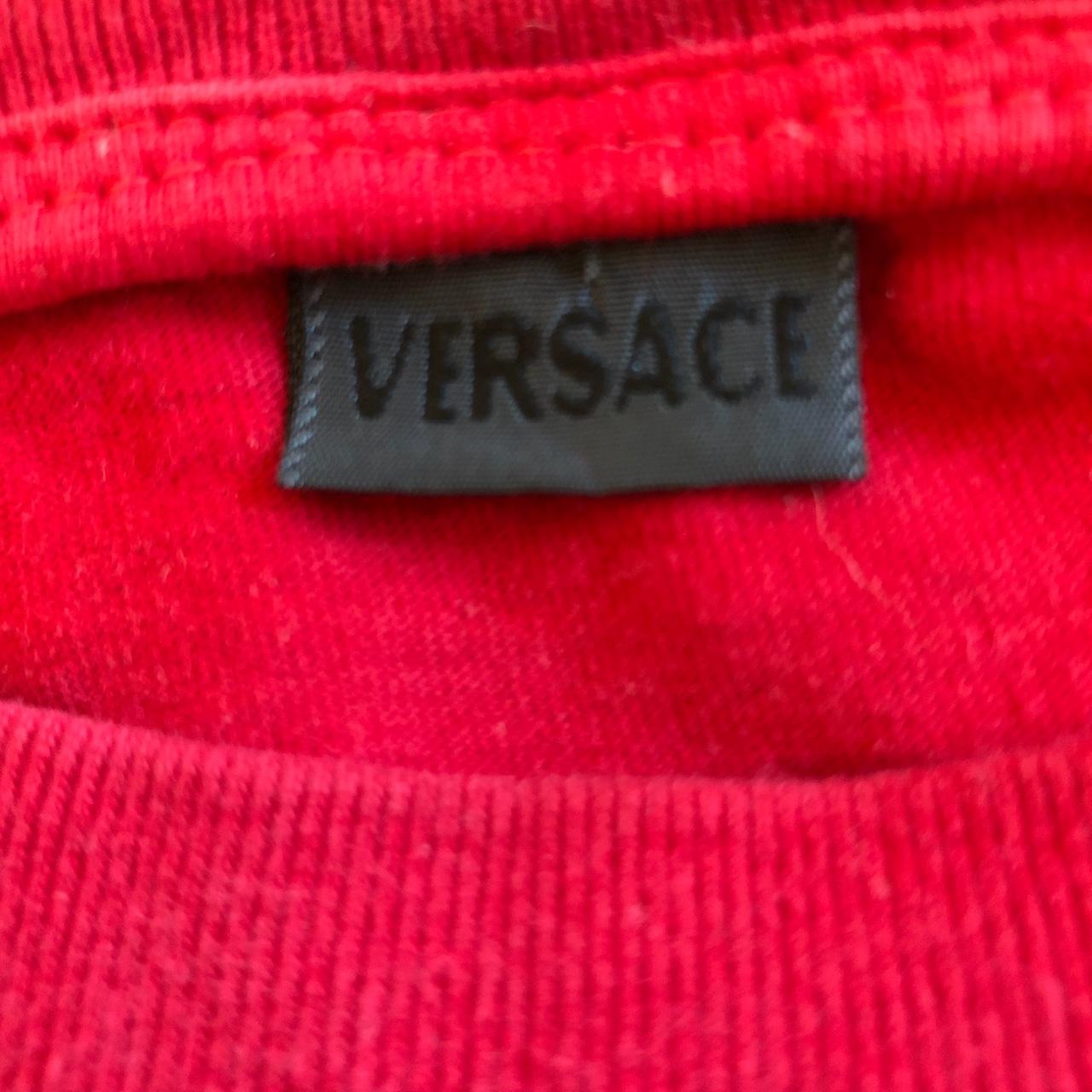 Versace Men's Red Shirt | Depop