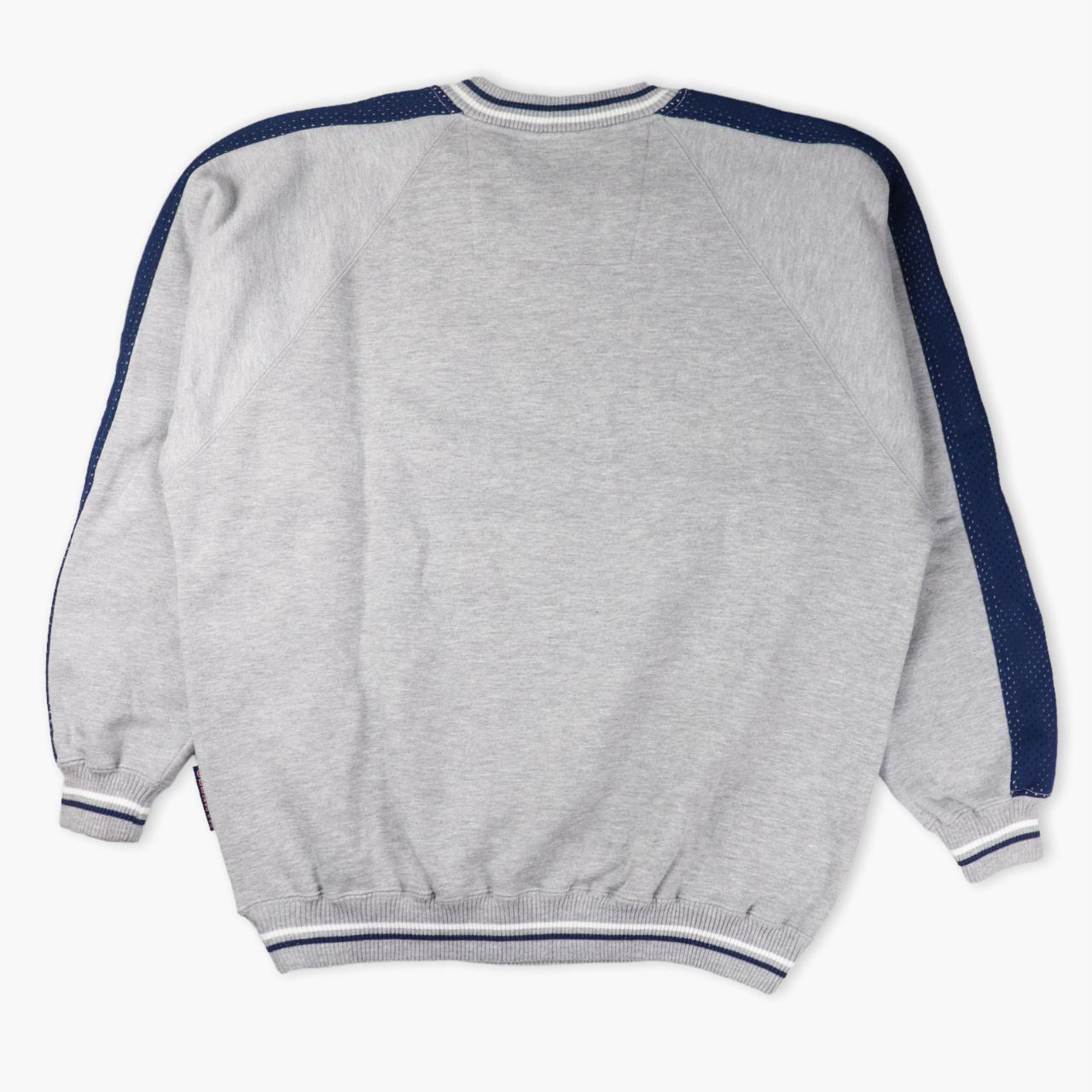 Men's Grey and Navy Sweatshirt | Depop
