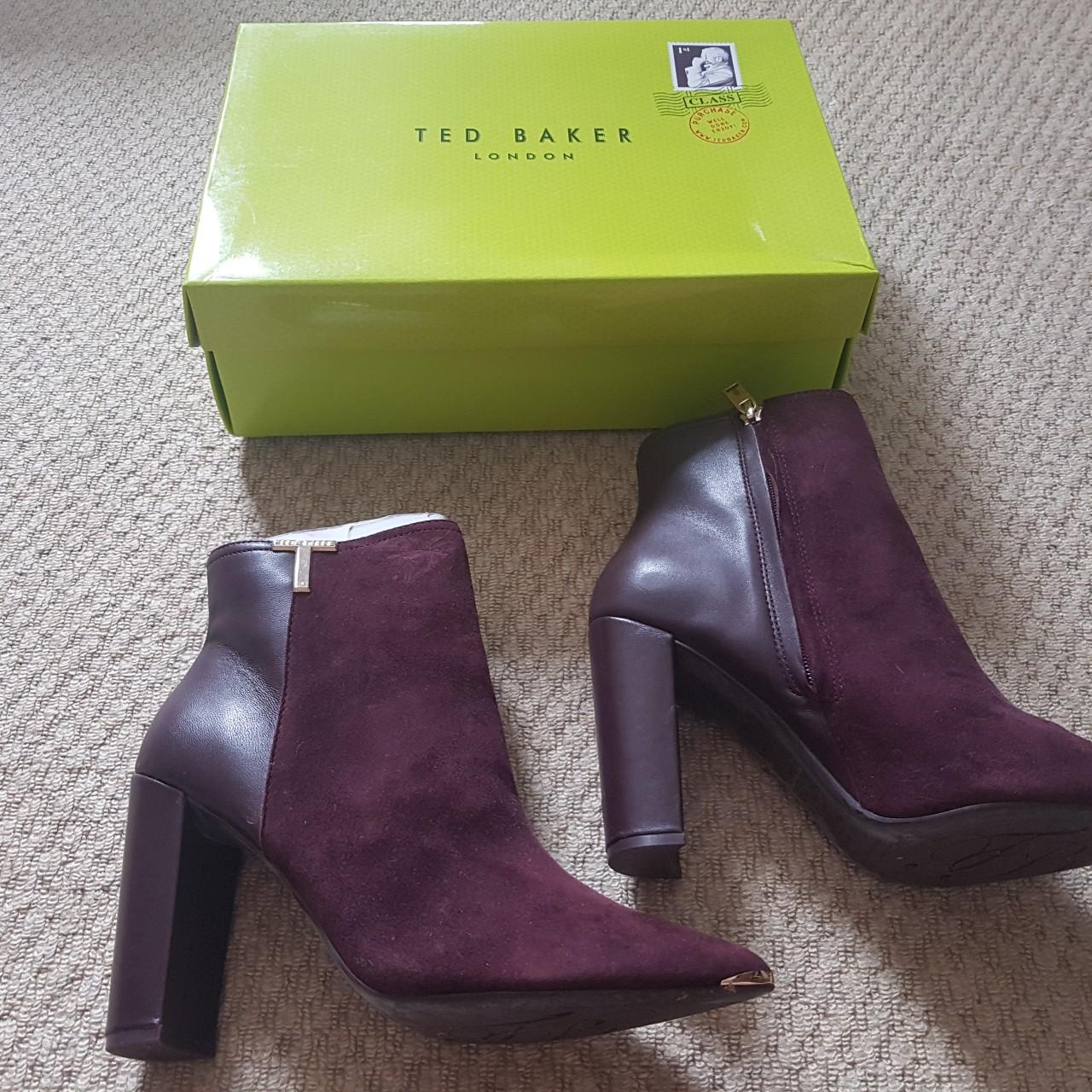 ted baker oxblood boots