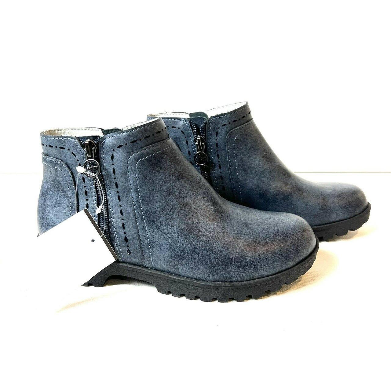 navy blue ankle boots size 6