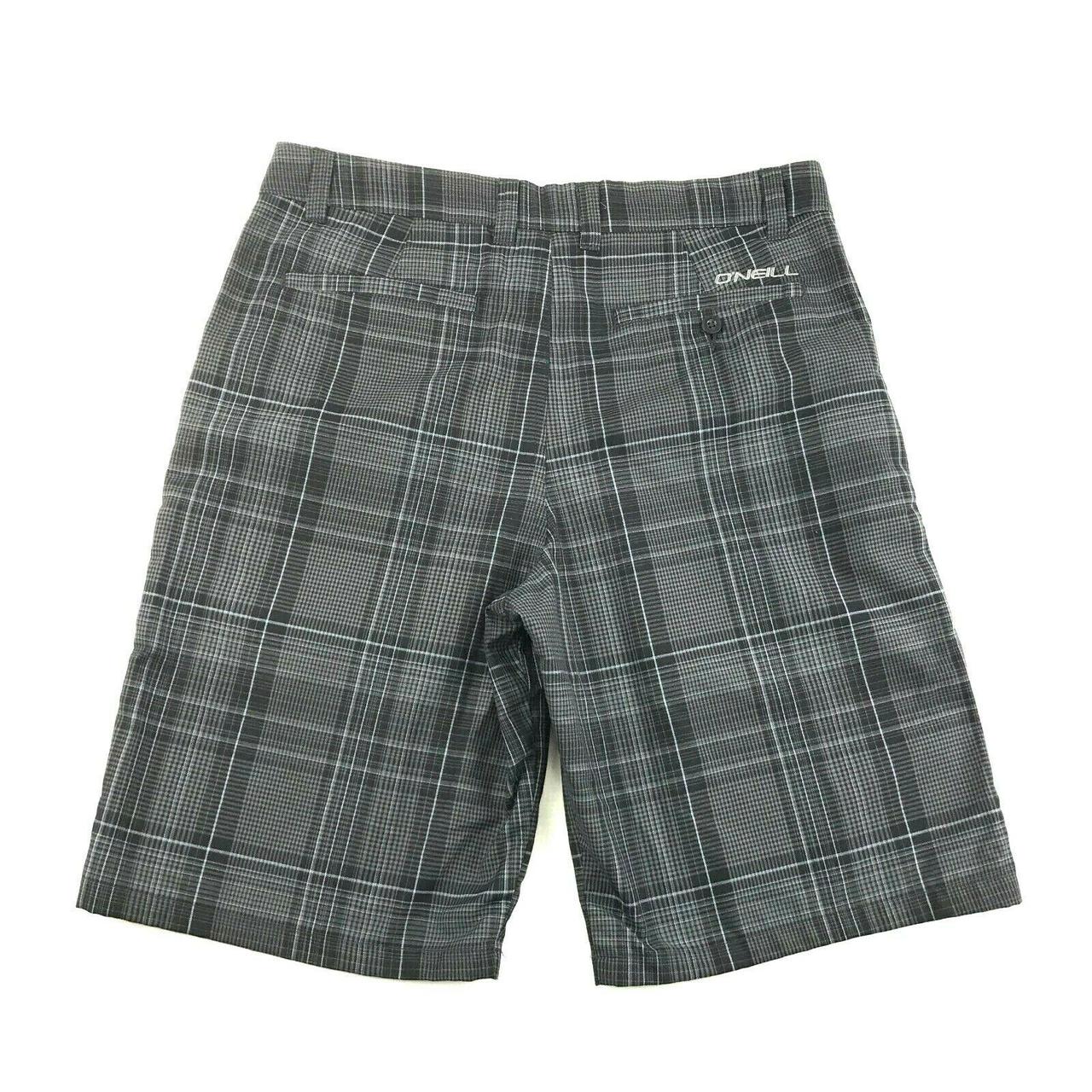 ONEILL Mens Plaid Flat Front Shorts