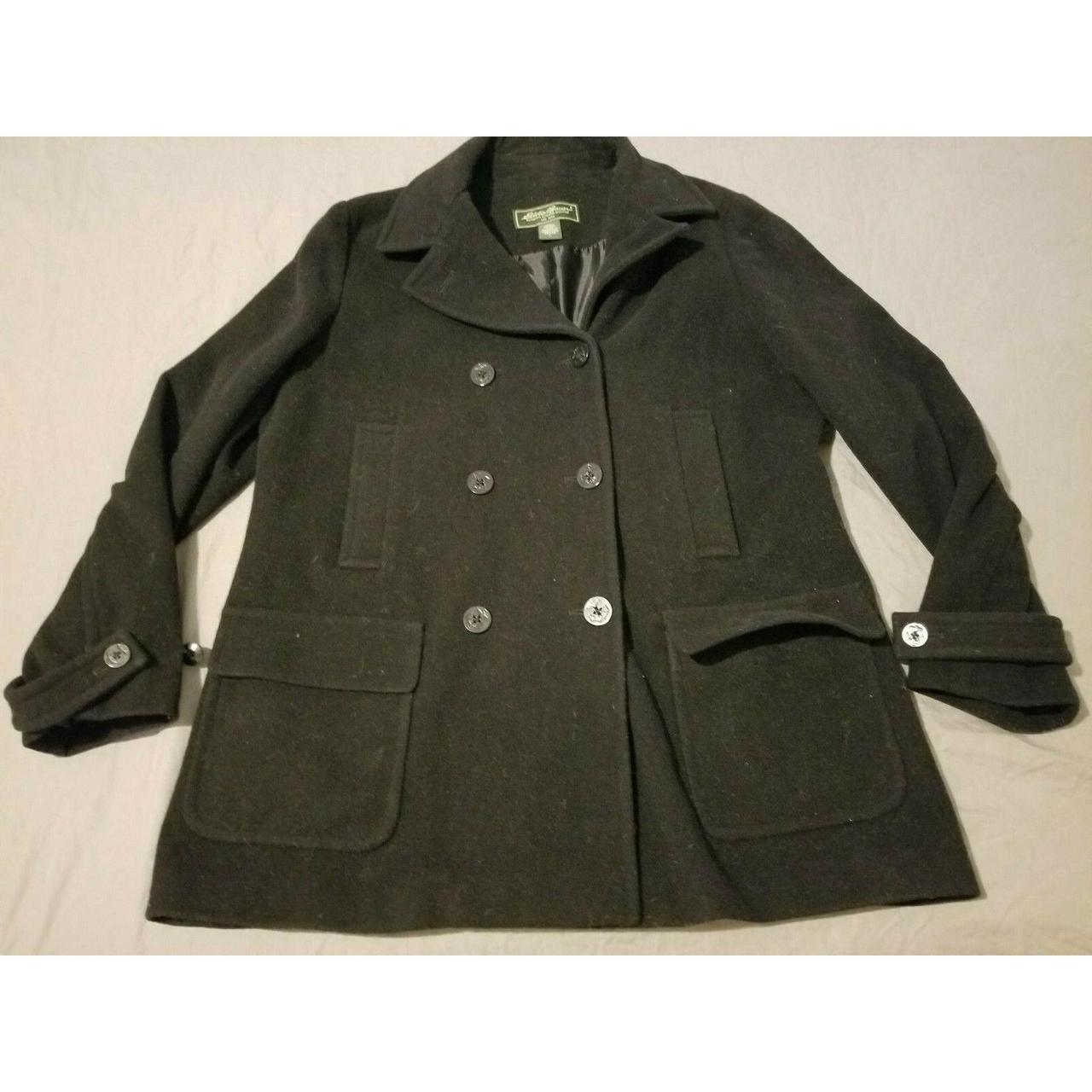 eddie bauer pea coat