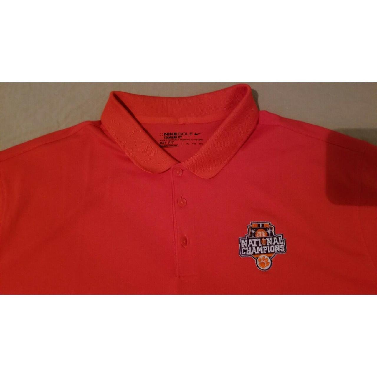 Clemson Tigers college gameday Nike polo 9/10 - Depop