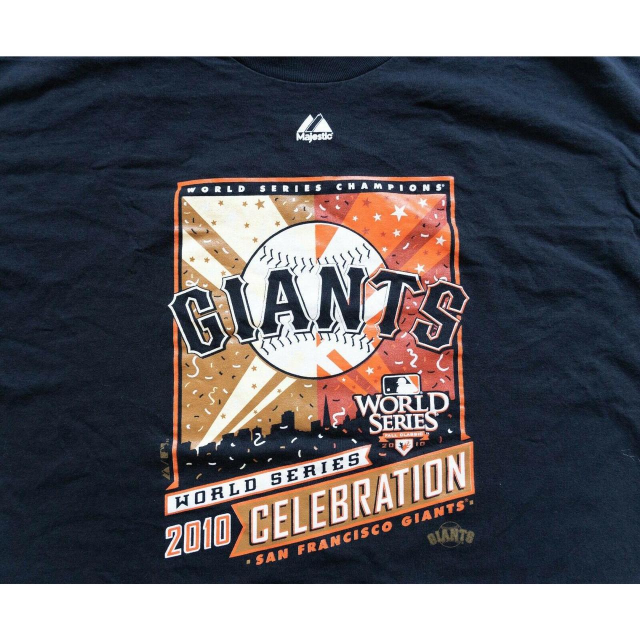 SF Giants World Series 2010 shirt - Depop