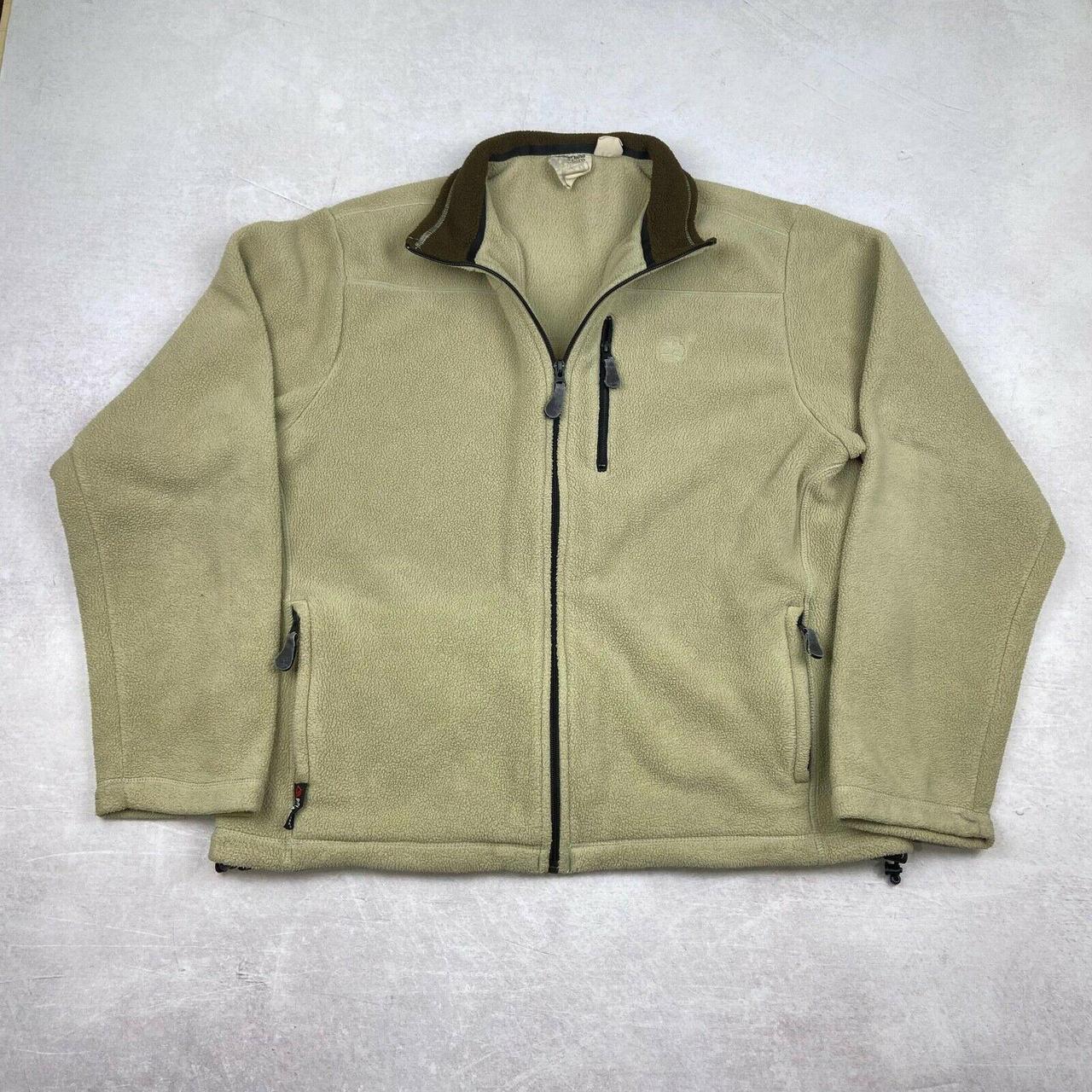 Timberland Men's Full Zip Fleece Jacket Polartec... - Depop