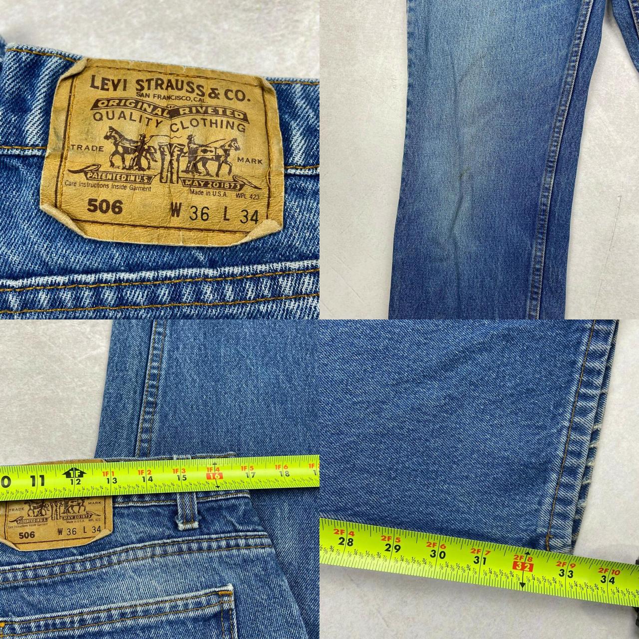 levis 506 orange tab