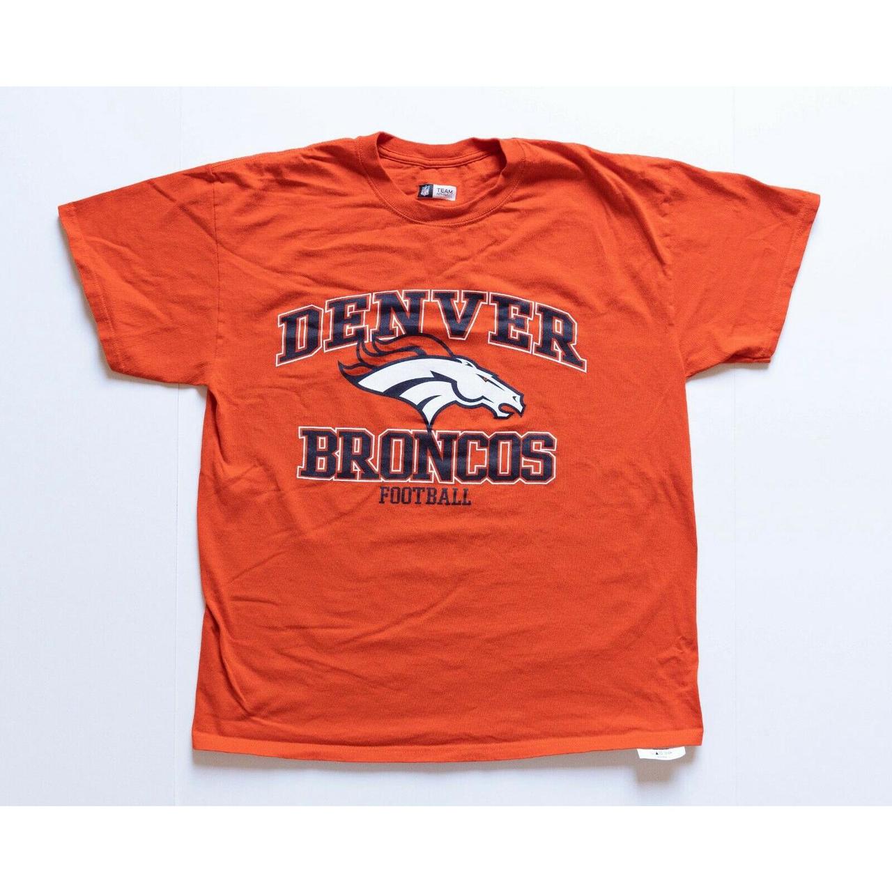 Denver Broncos Shirt Men's Large Short Sleeve Tshirt - Depop