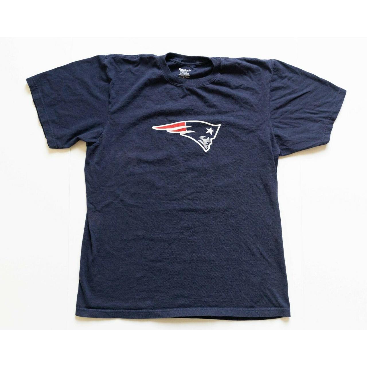 New England Patriots Shirt Adult Medium Gray NFL - Depop