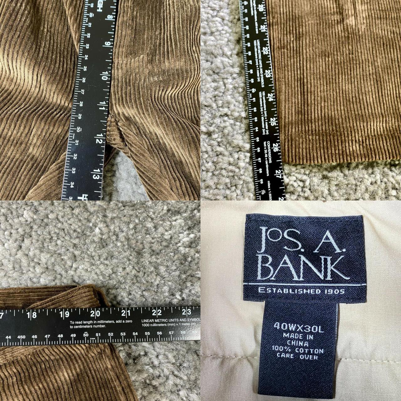 jos a bank men's corduroy pants