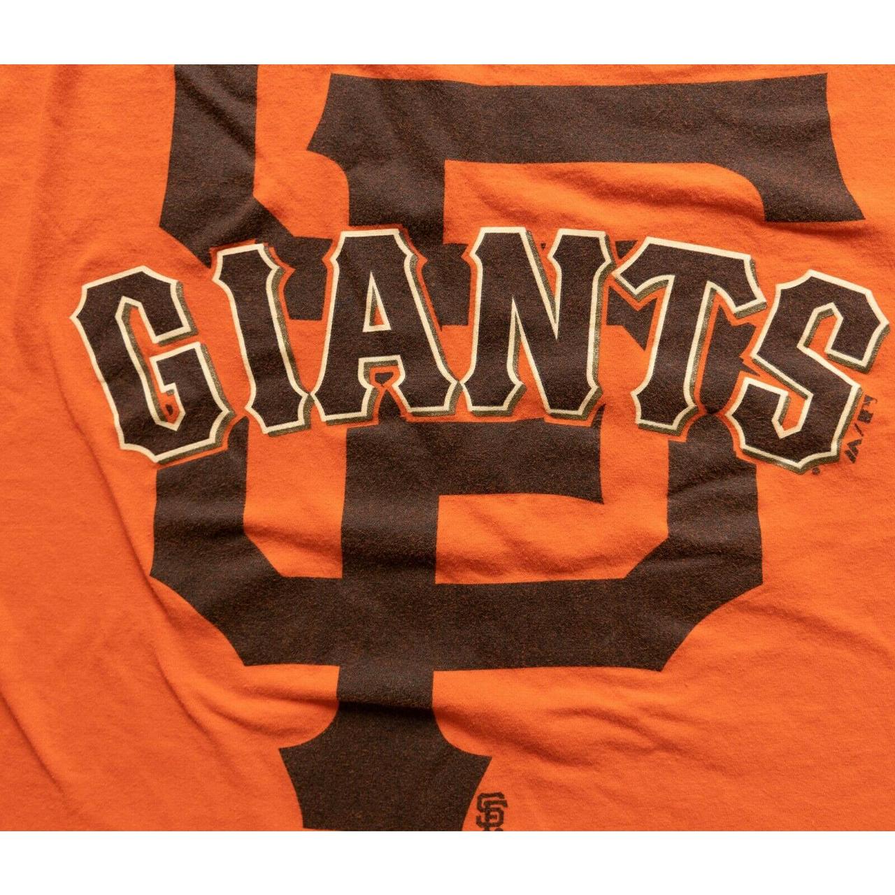 Men's San Francisco Giants orange size XL T-shirt - Depop