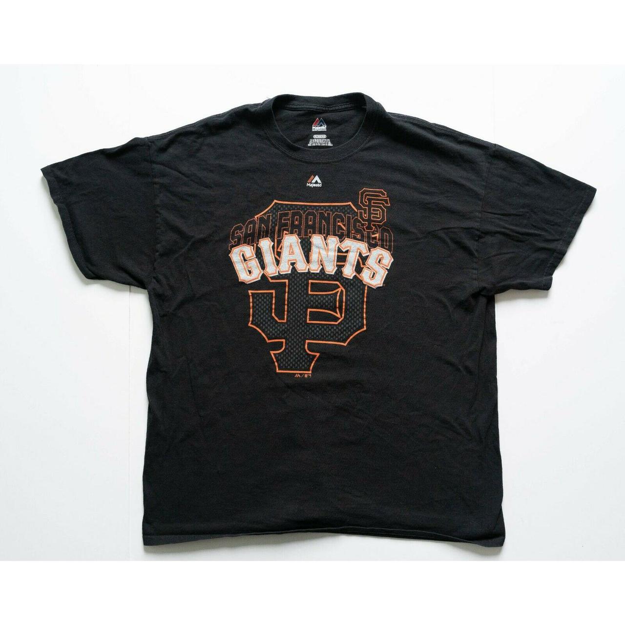 San francisco giants baseball majestic t shirt in - Depop