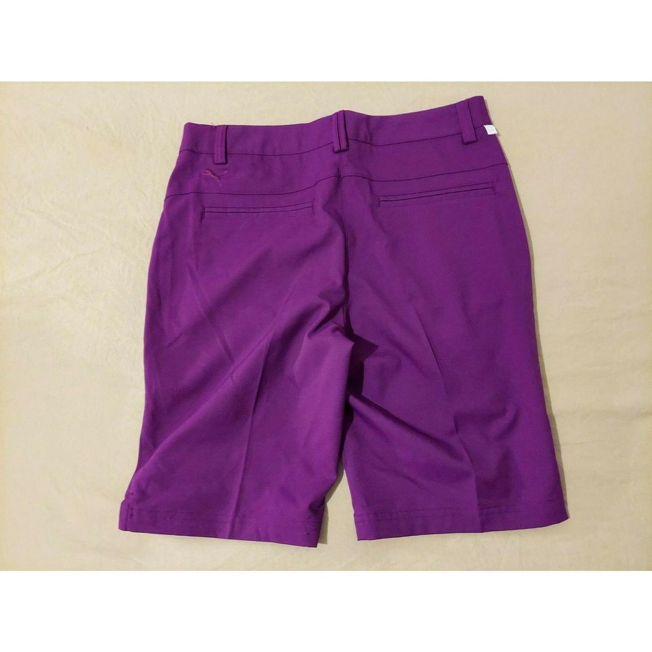 purple puma shorts