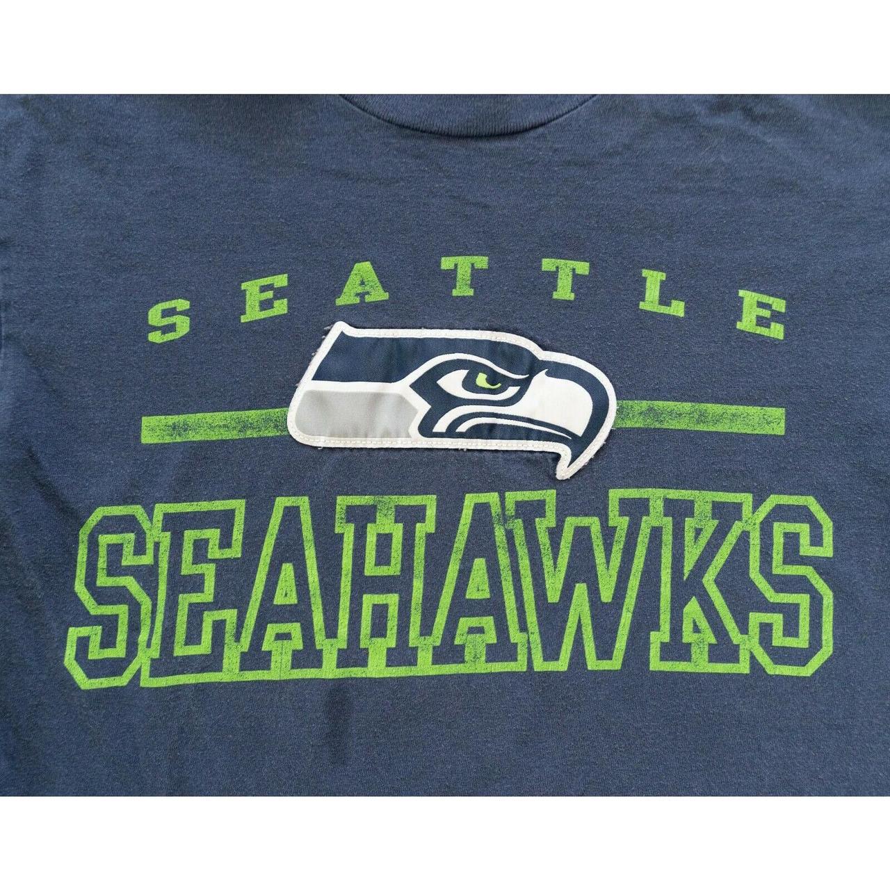 Seattle Seahawks Shirt Men Medium Green NFL Team - Depop