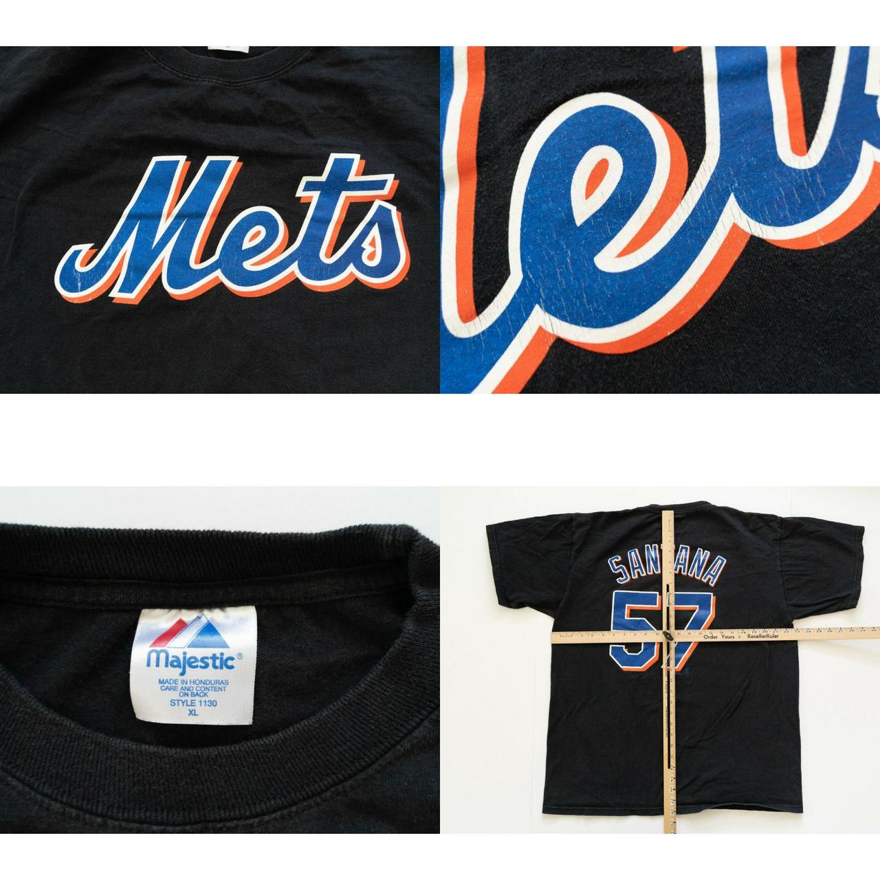 New York Mets Johan Santana majestic vintage jersey - Depop