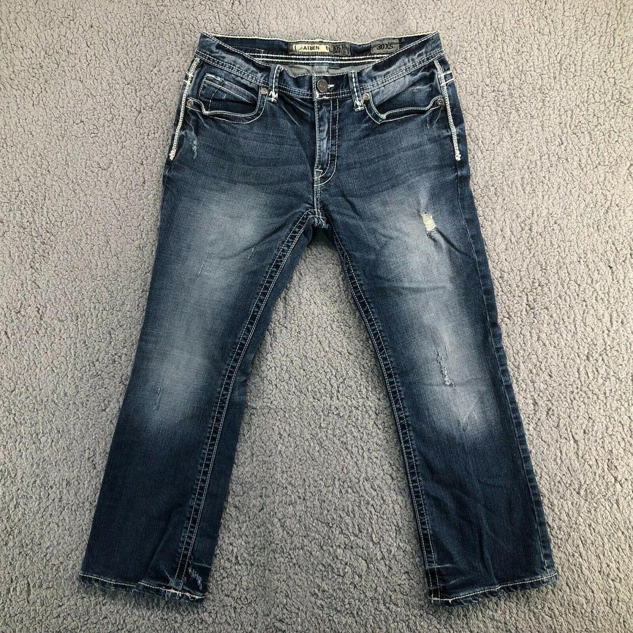 men's bootcut buckle bke jeans