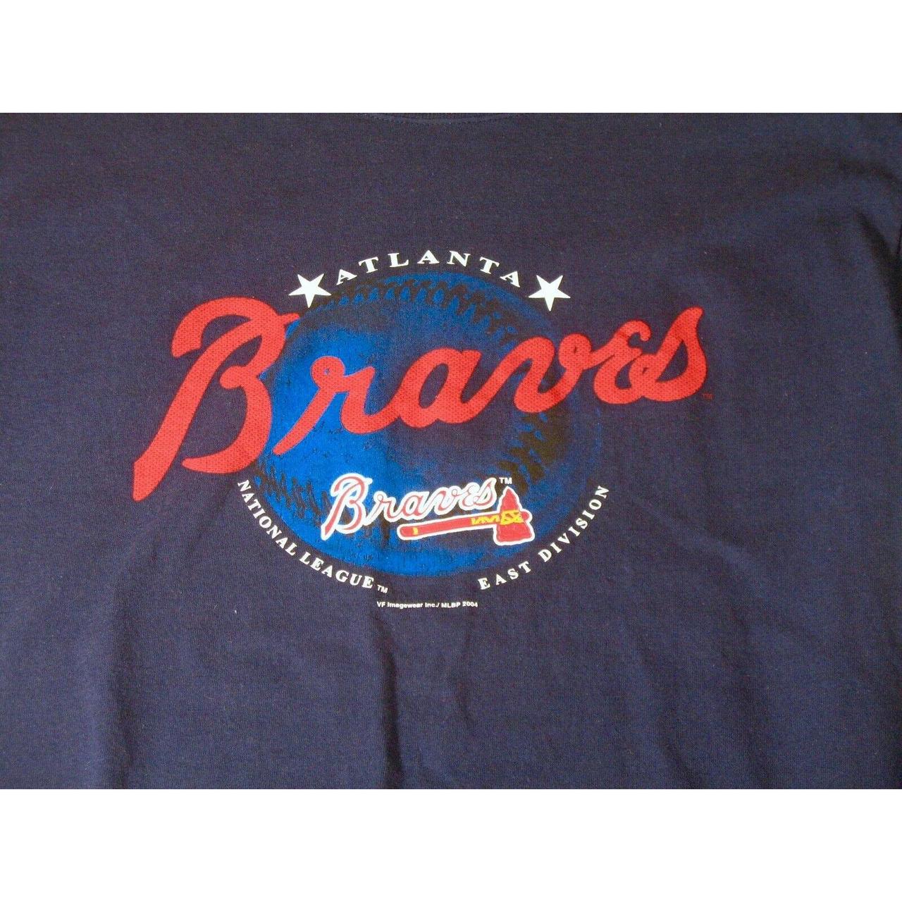 ♻️ ITEM INFO Atlanta Braves Shirt Men Tomahawk - Depop