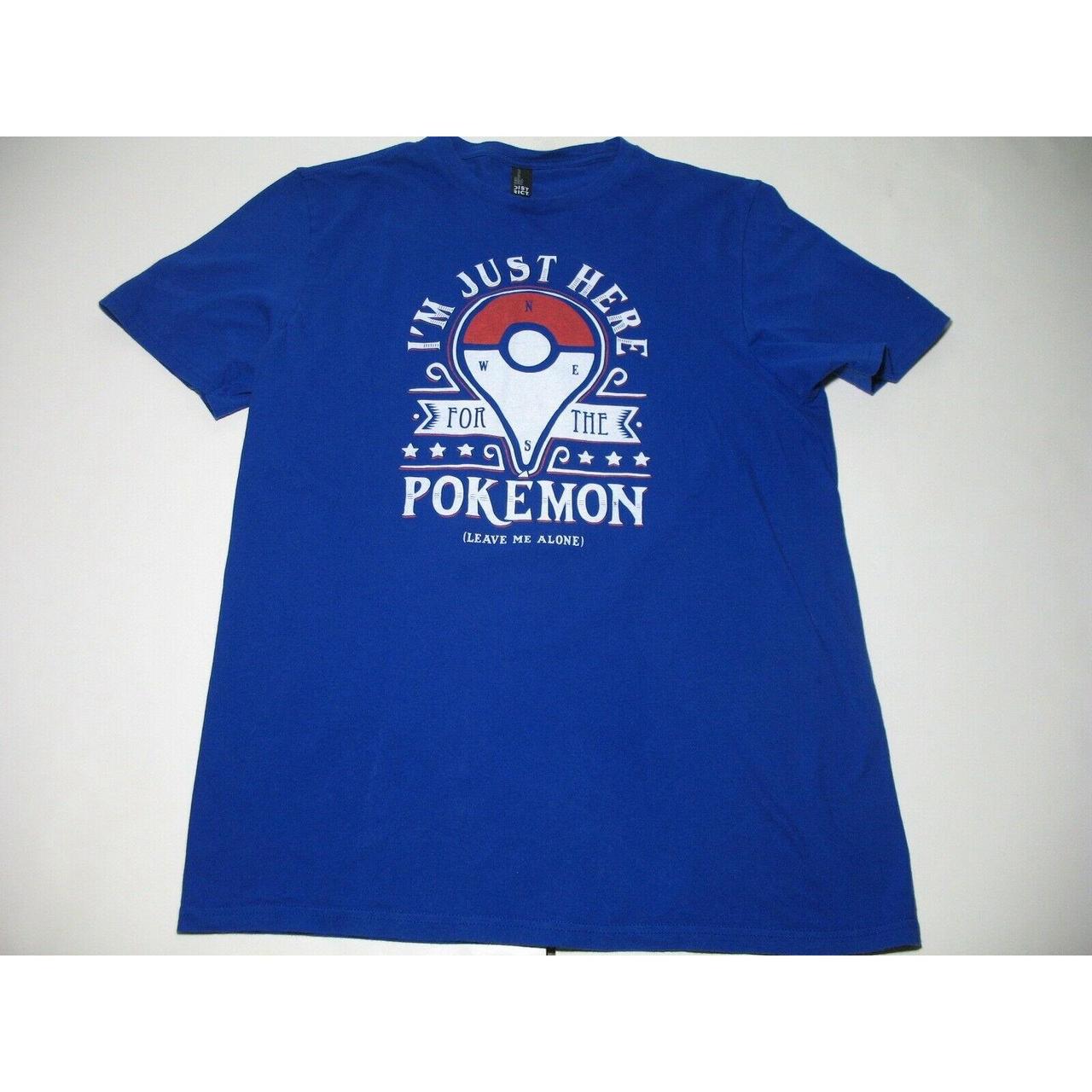 Product Image 1 - Pokemon Adult Blue T-Shirt Size