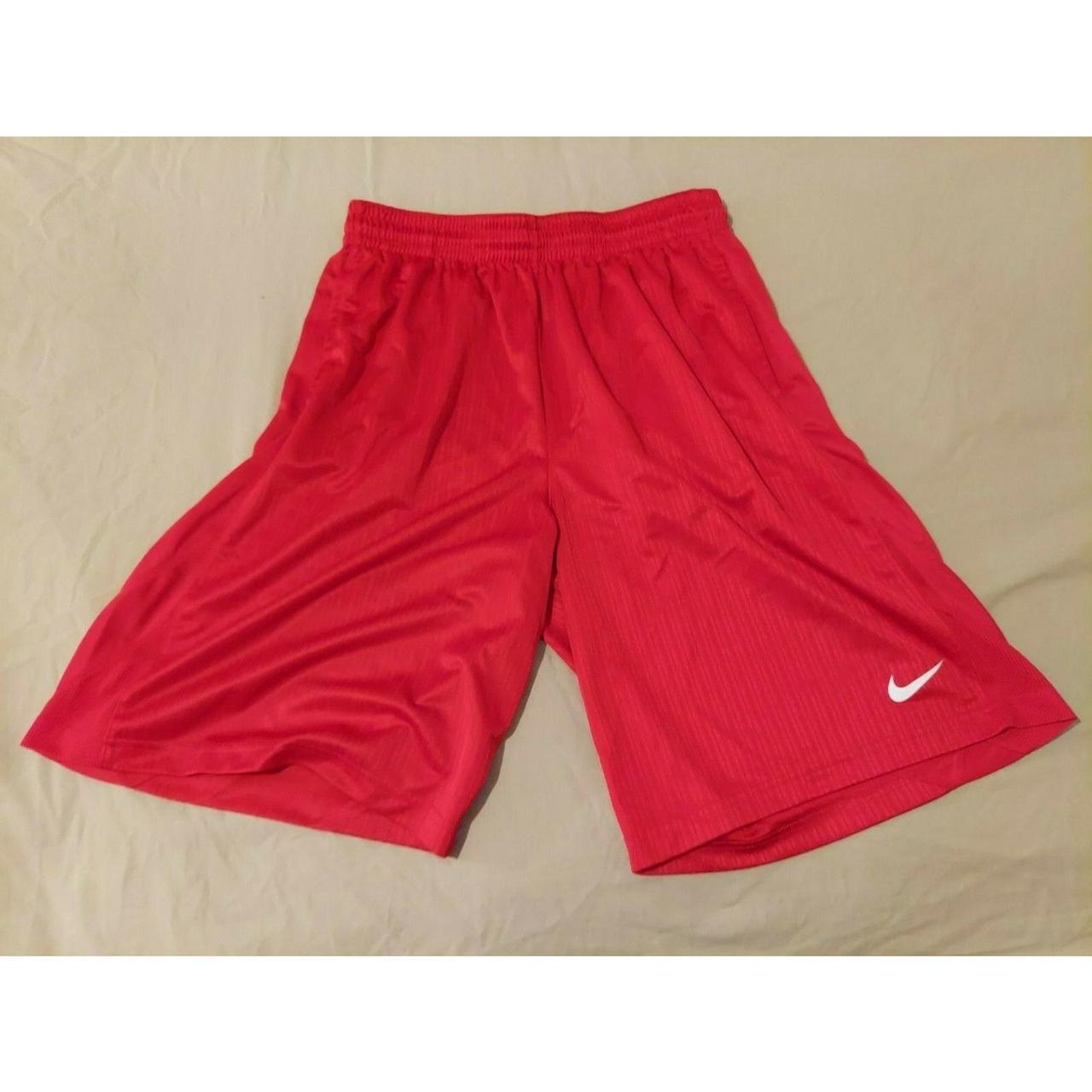 Mens Nike Shorts 2XL XXL Red Athletic Gym... - Depop