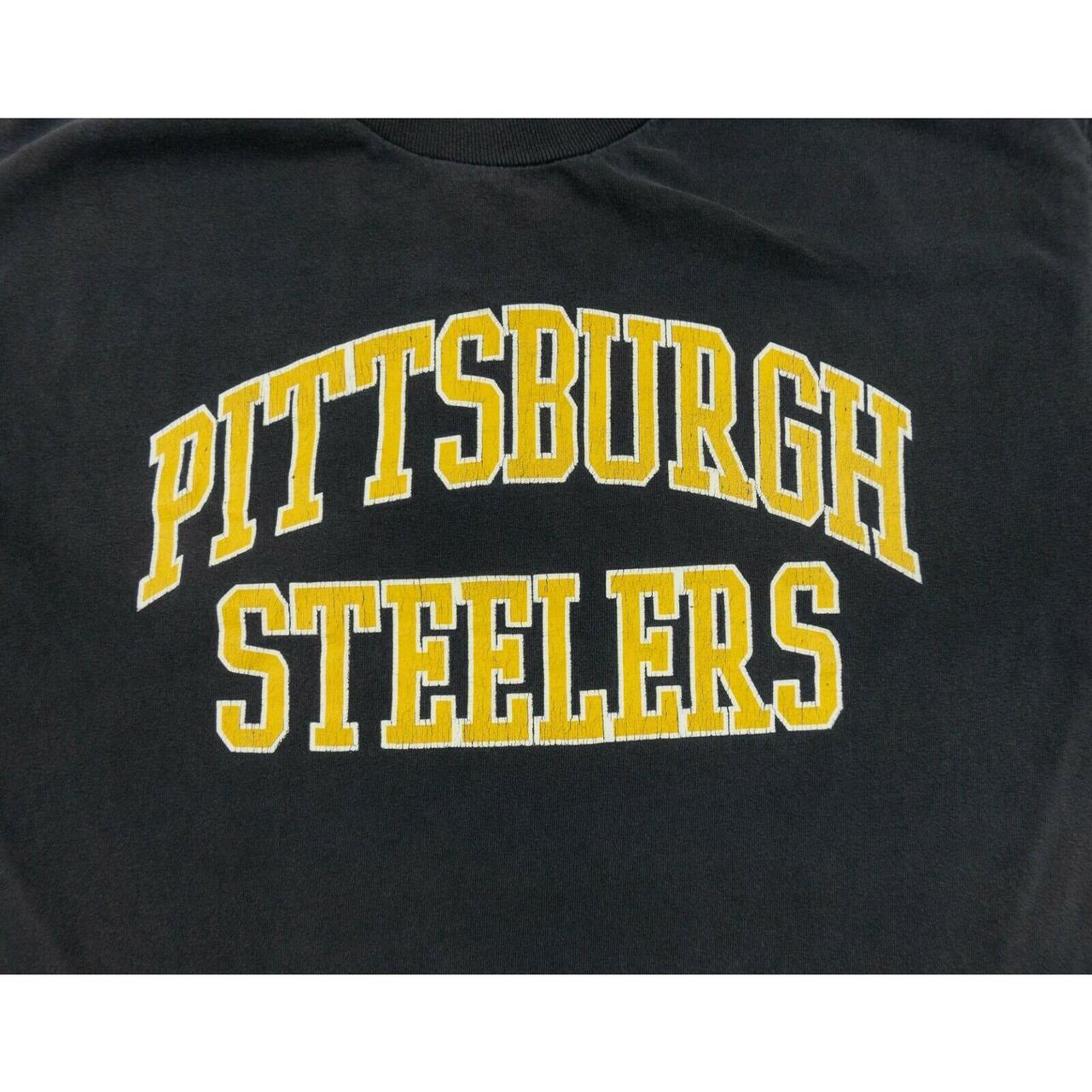 Vtg 80s #Pittsburgh #Steelers Shirt Mens L #Striped - Depop