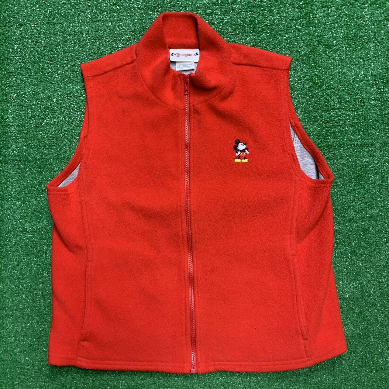 Disneyland Mickey Mouse Fleece Vest Youth Size XL... Depop