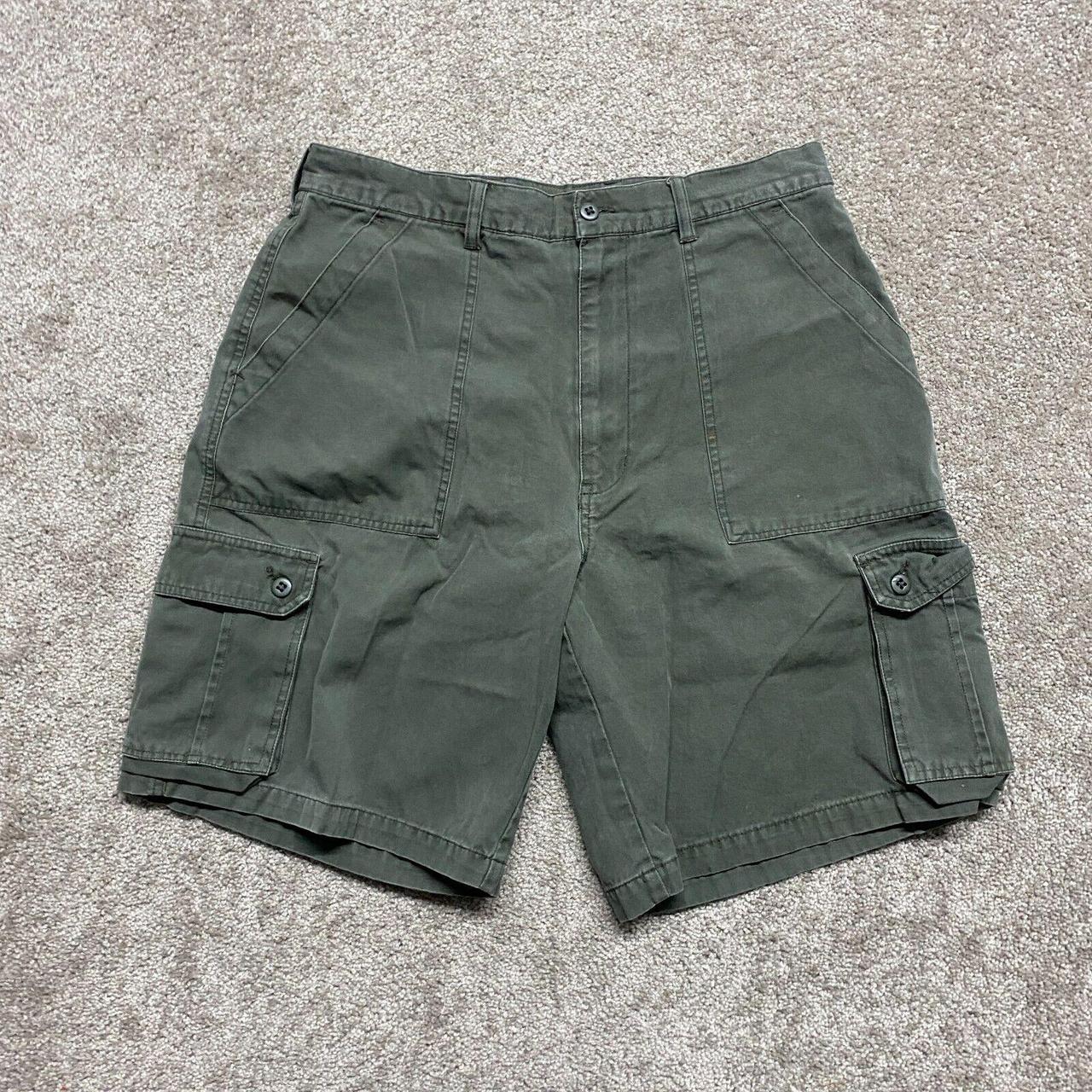 Utility Men's Brown and Green Shorts