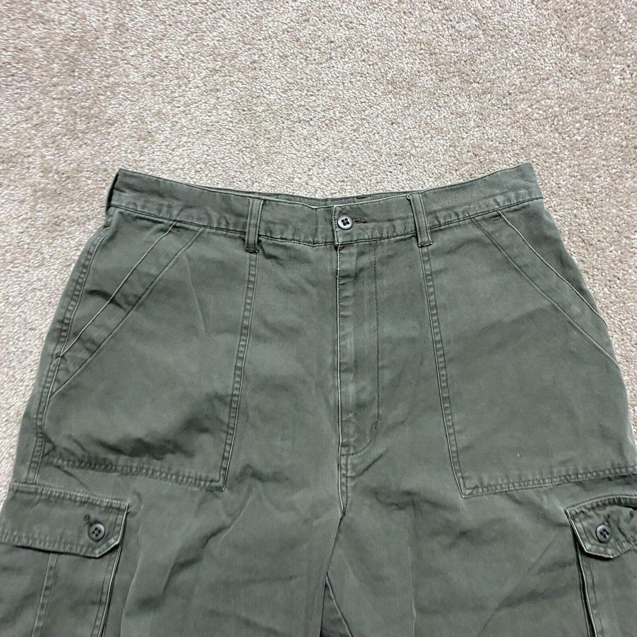 Utility Men's Brown and Green Shorts (2)