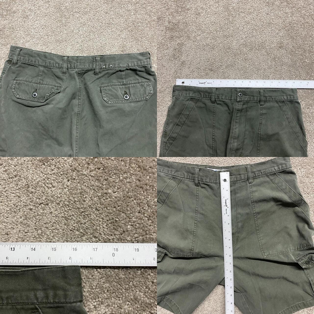 Utility Men's Brown and Green Shorts (4)