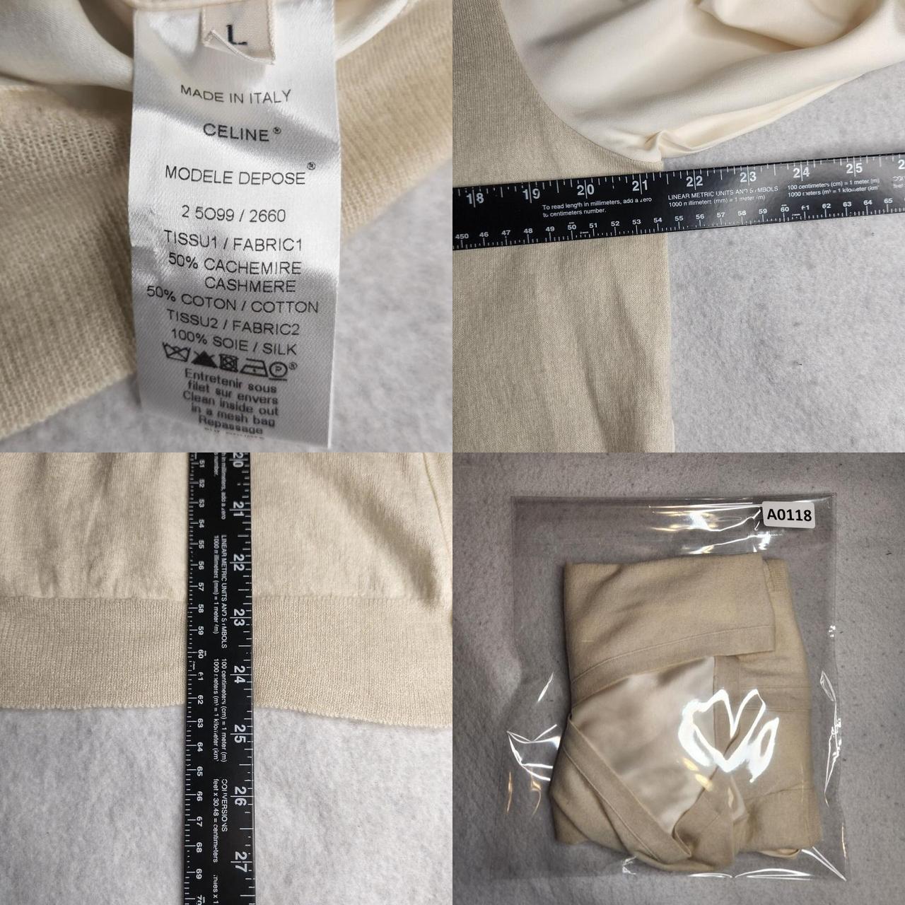 Product Image 4 - Celine Womens Cashmere Blend Sweater