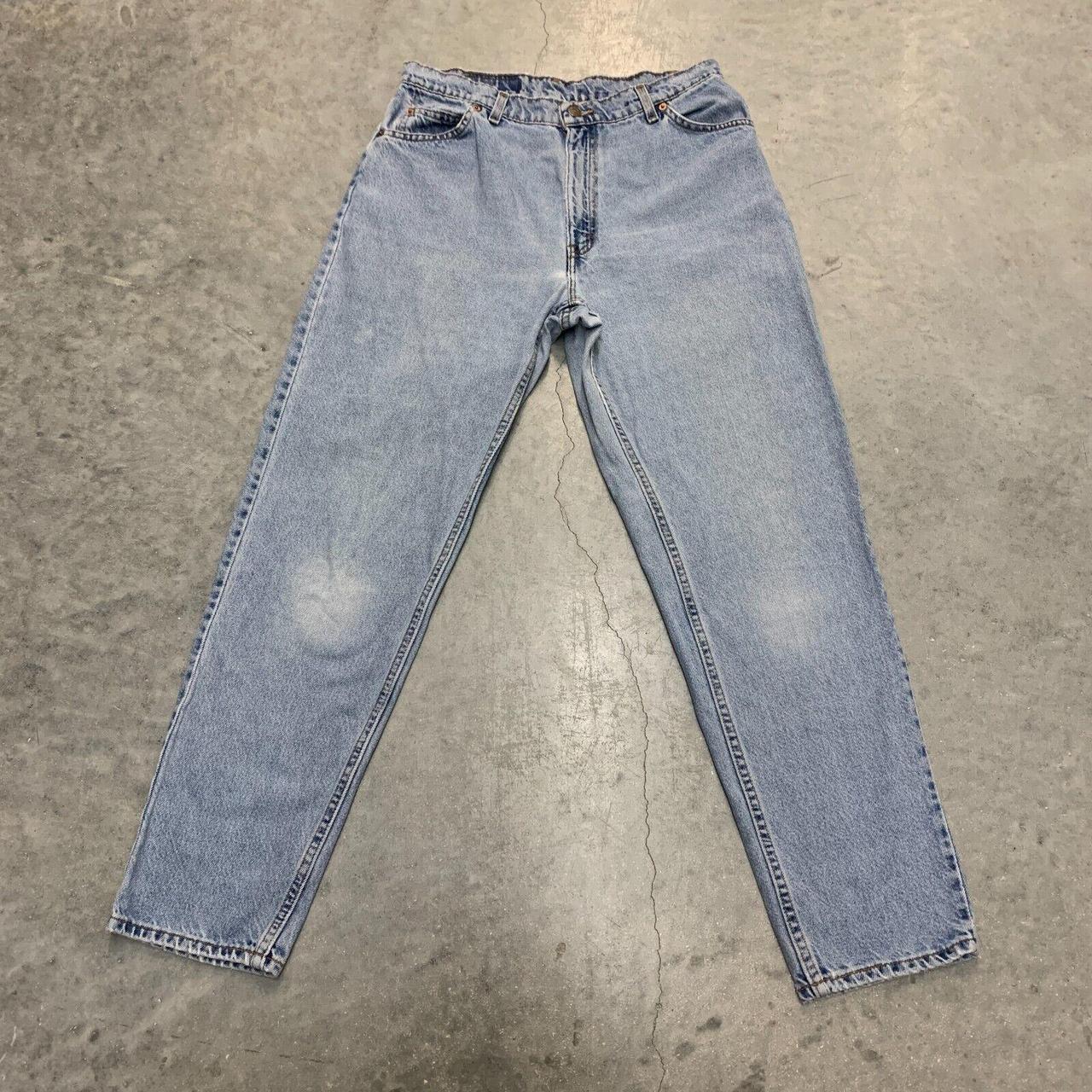 Vintage Levi's 950 Jeans Women's Relaxed Fit Tapered... - Depop