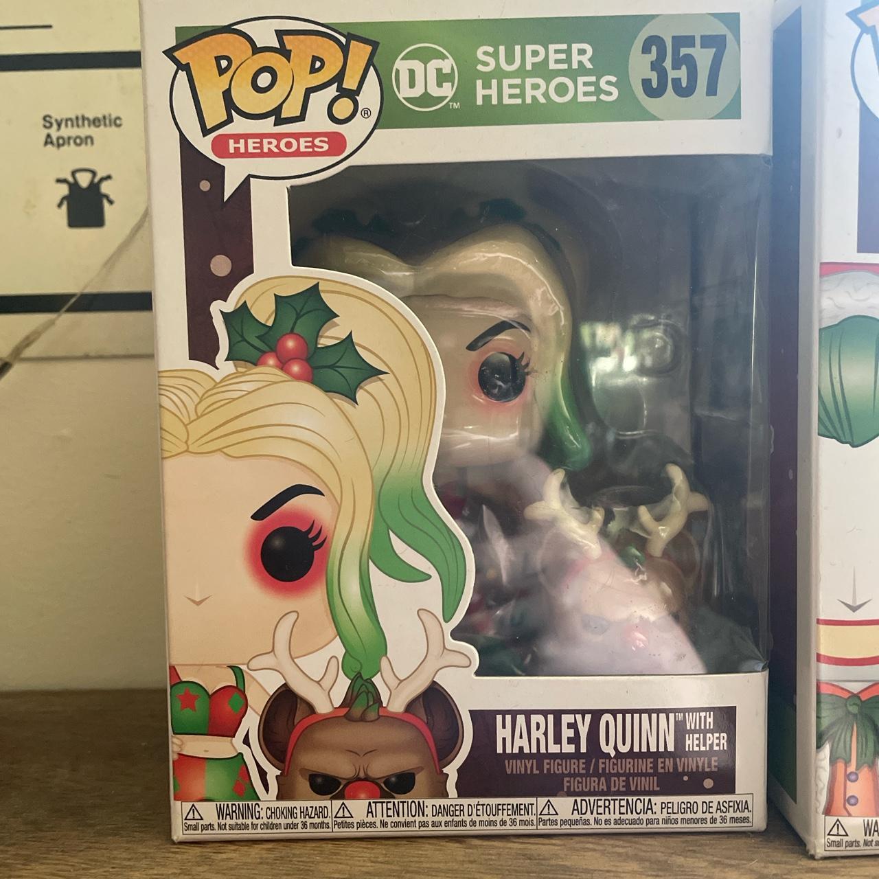 harley quinn with helper funko