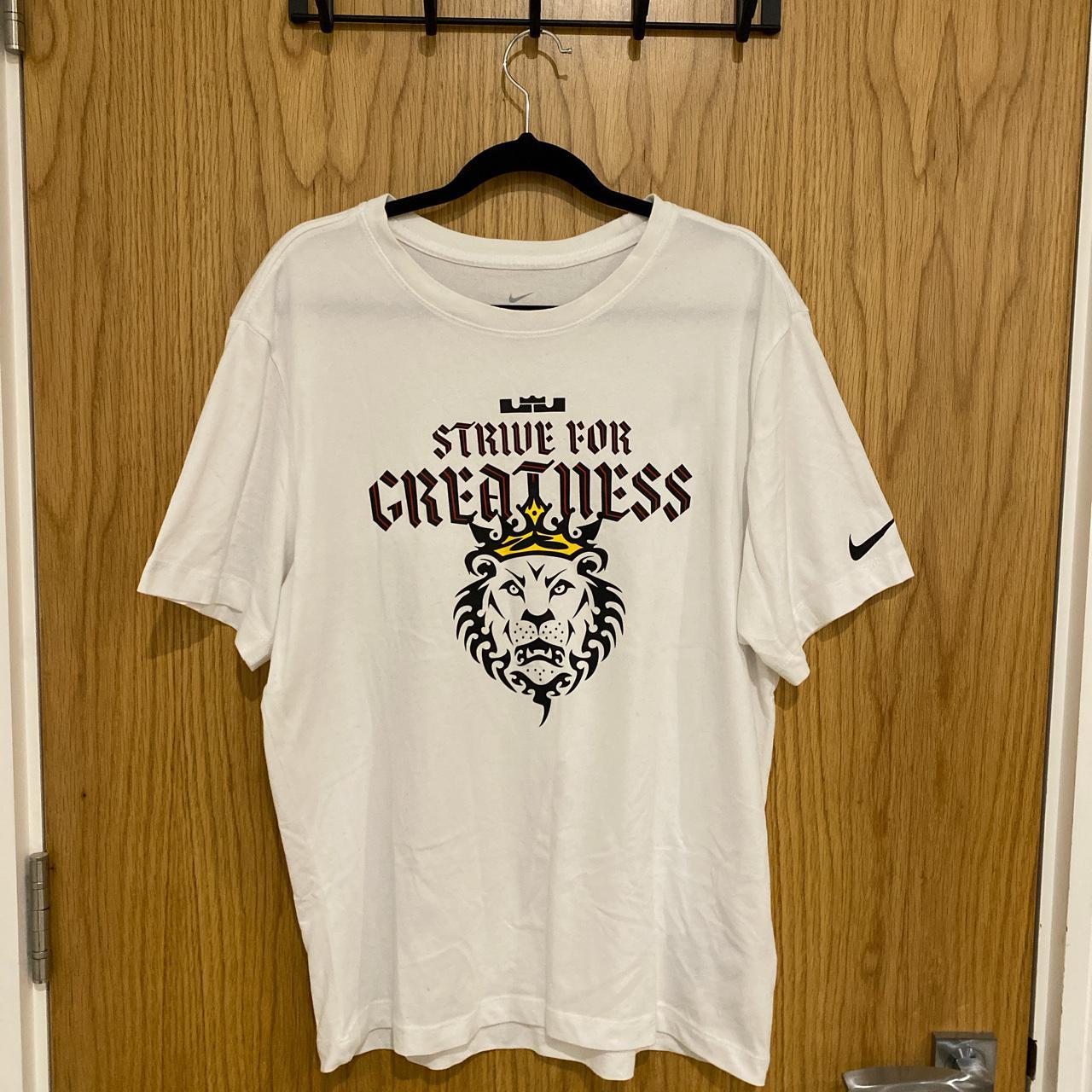 nike lebron james lion t shirt